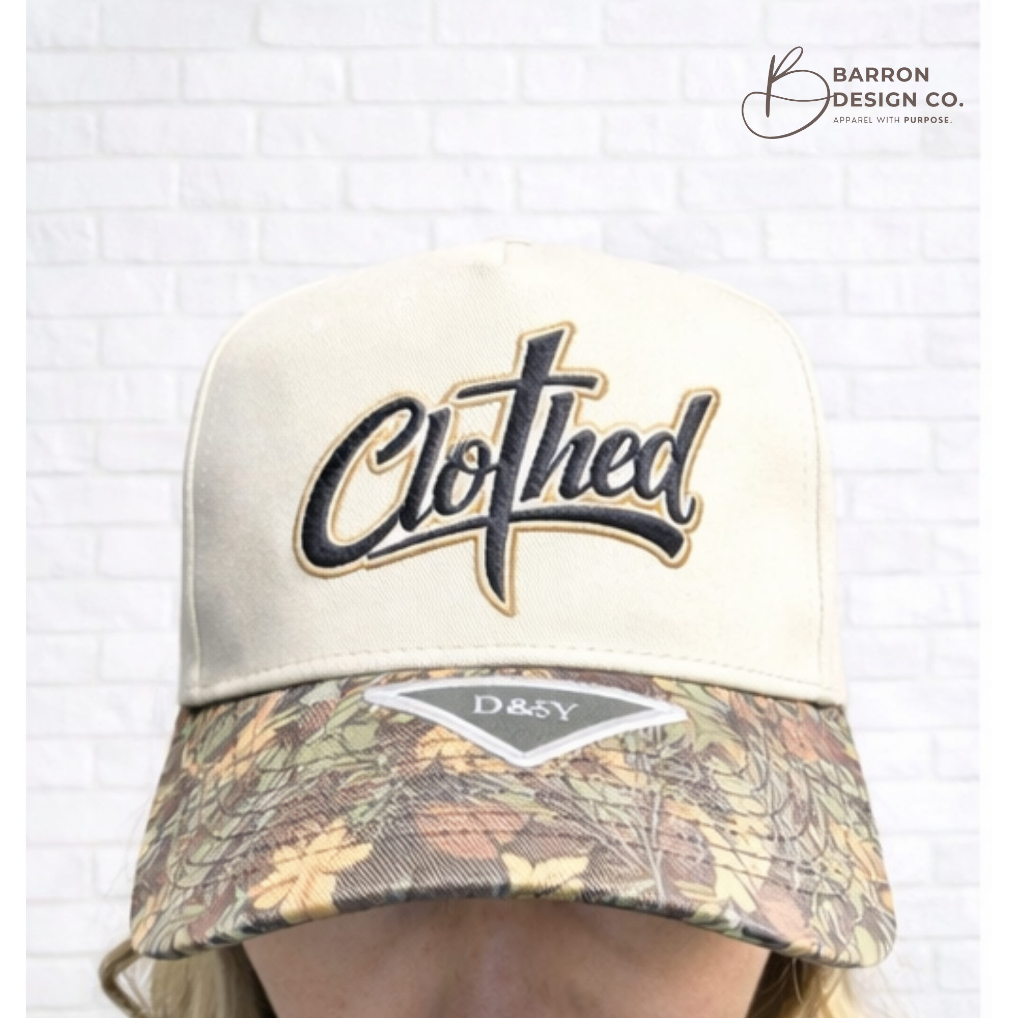 Clothed Camo Snapback Cap