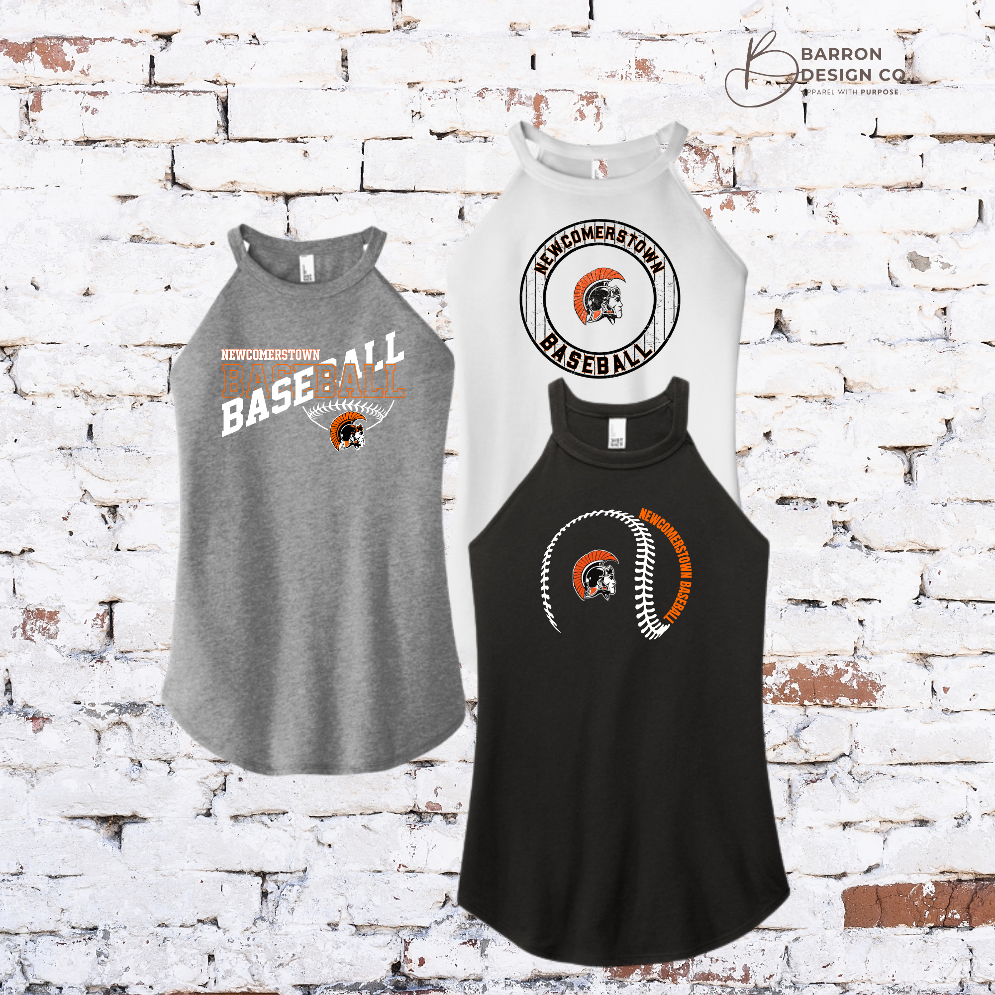 Newcomerstown Baseball - Ladies Rocker Tank