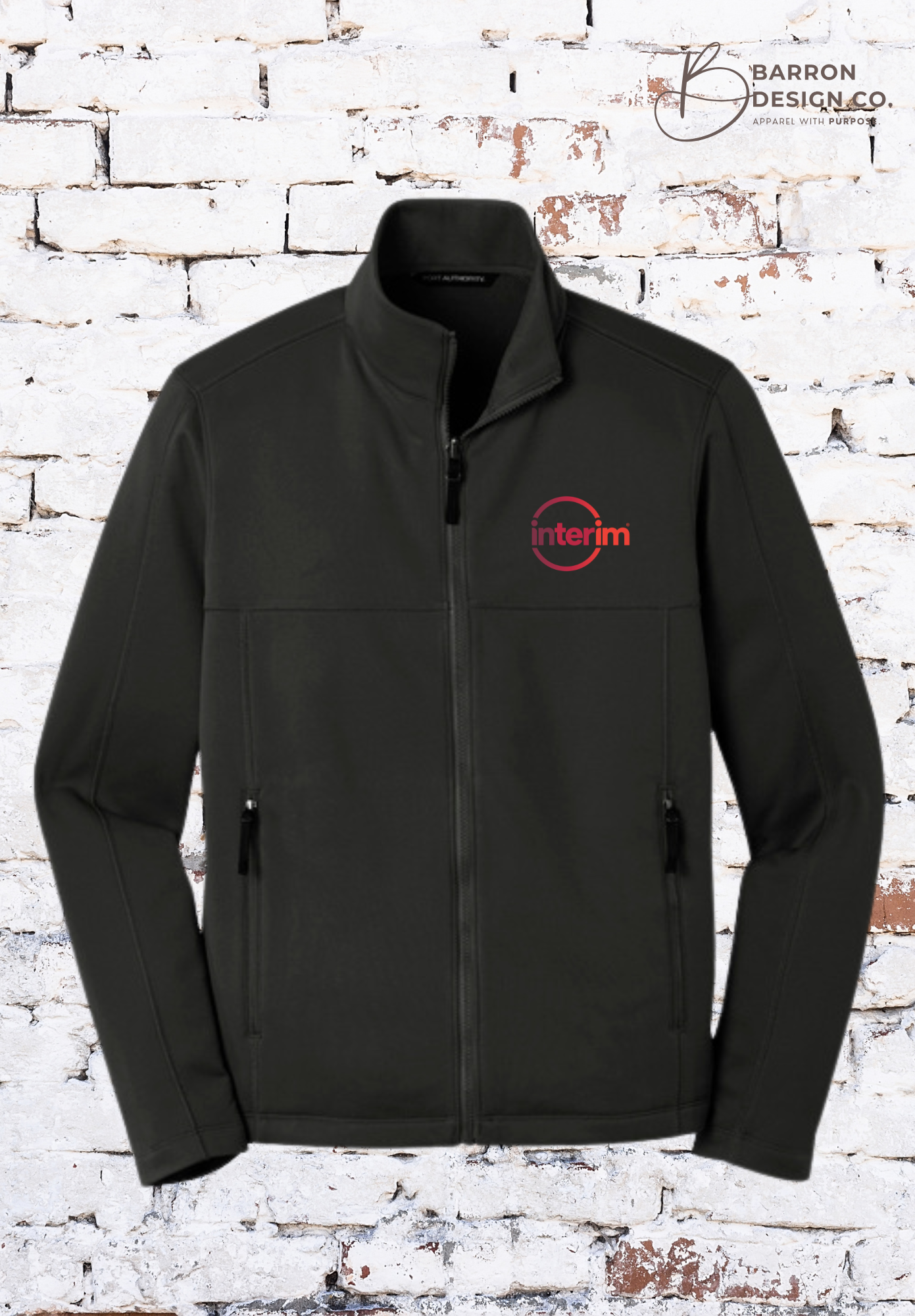 Port Authority Men's/Unisex Smooth Fleece Jacket- Interim