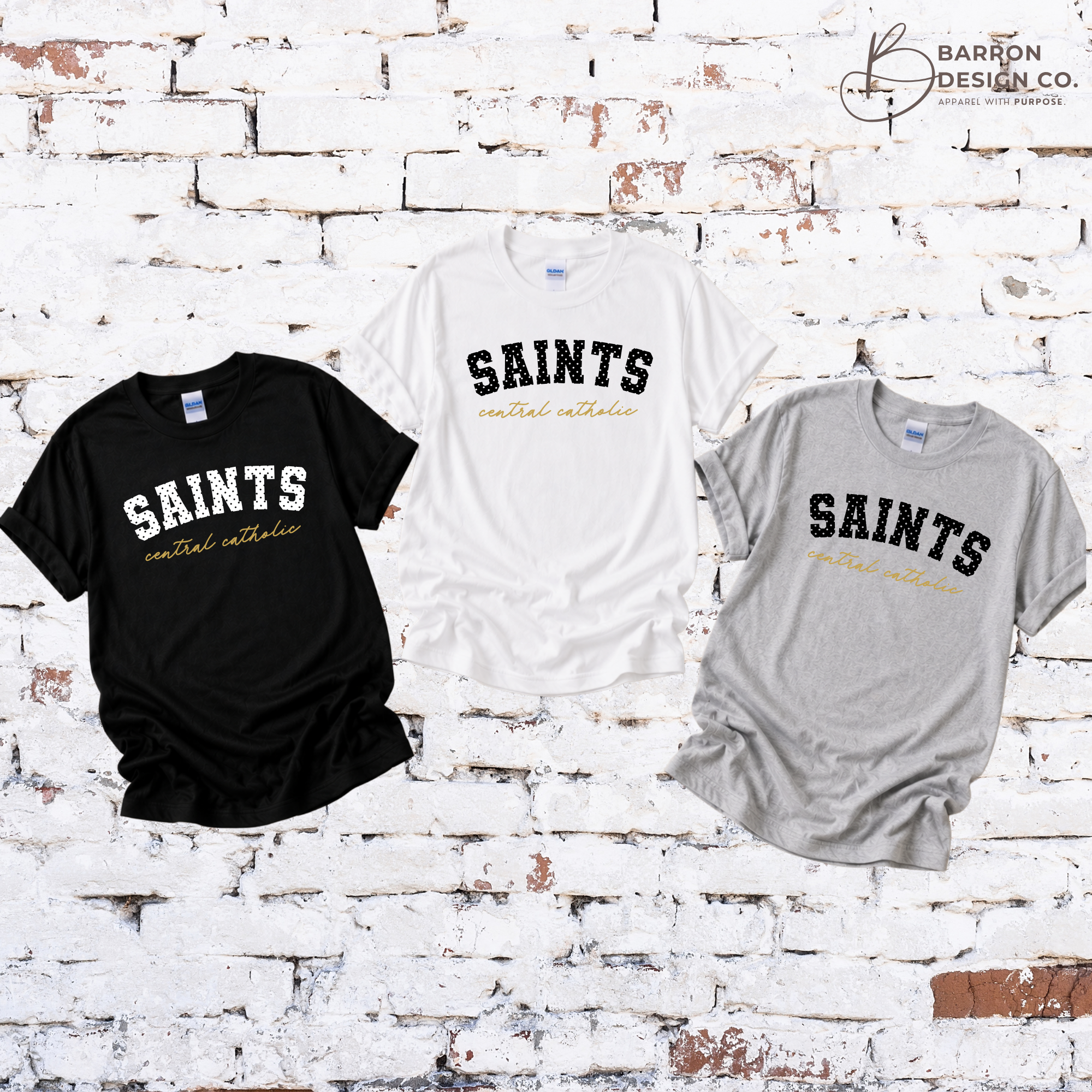 Satints Polka Dot Tee