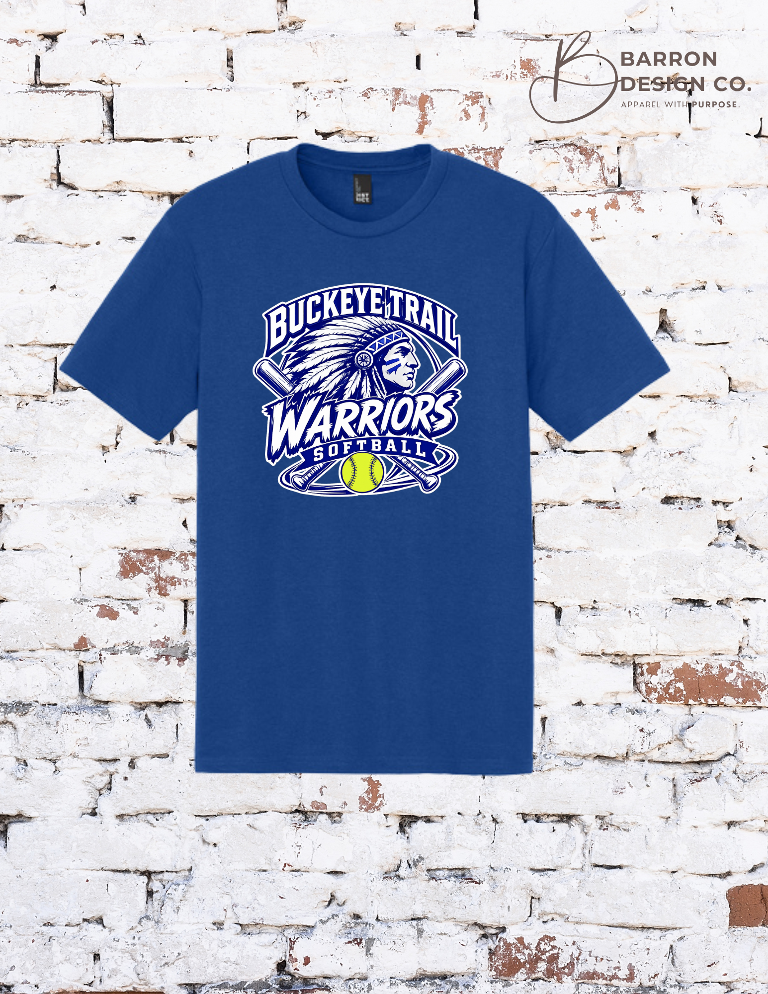 Buckeye Trail Warriors Softball - TriBlend Tee