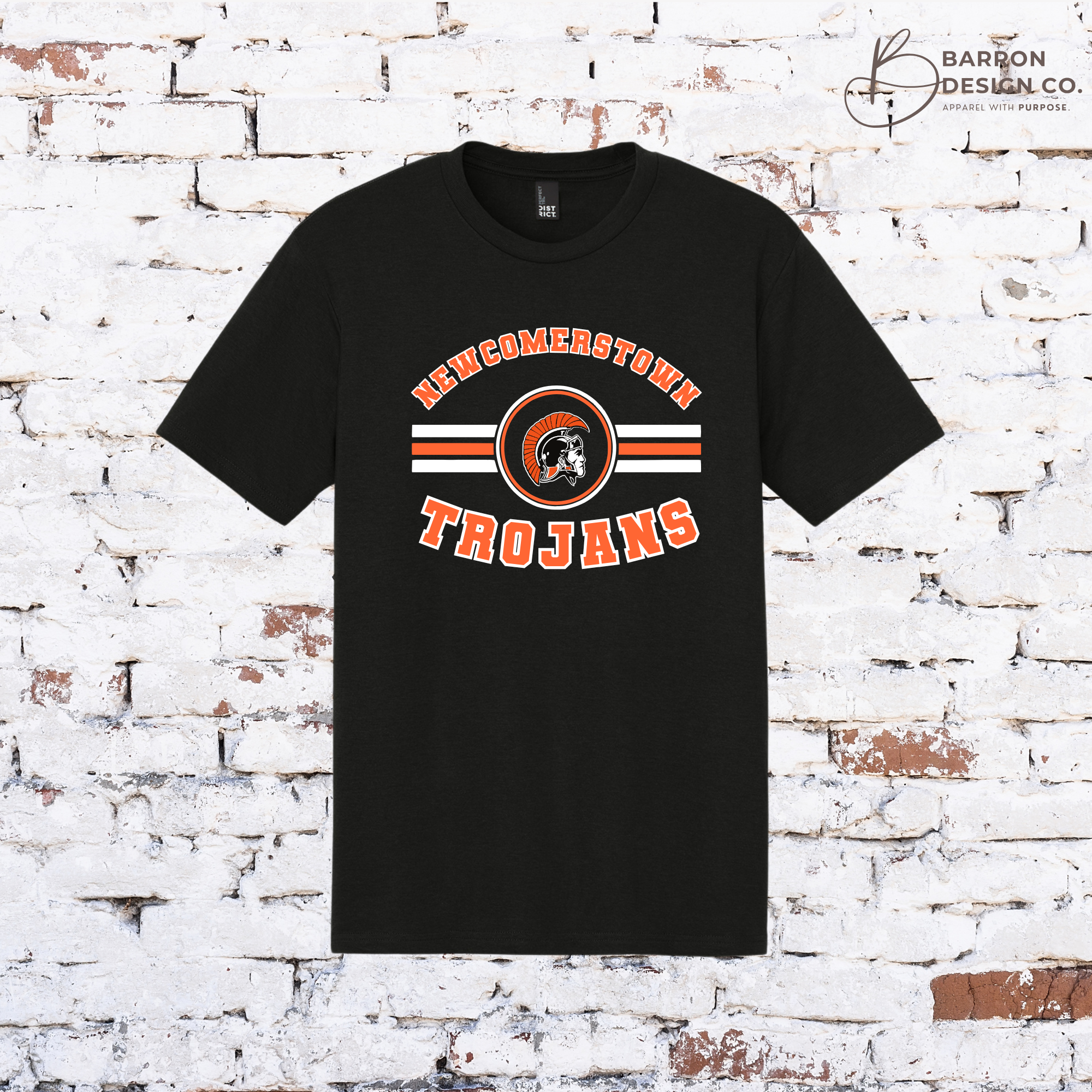 Trojans Circle Mascot Tee