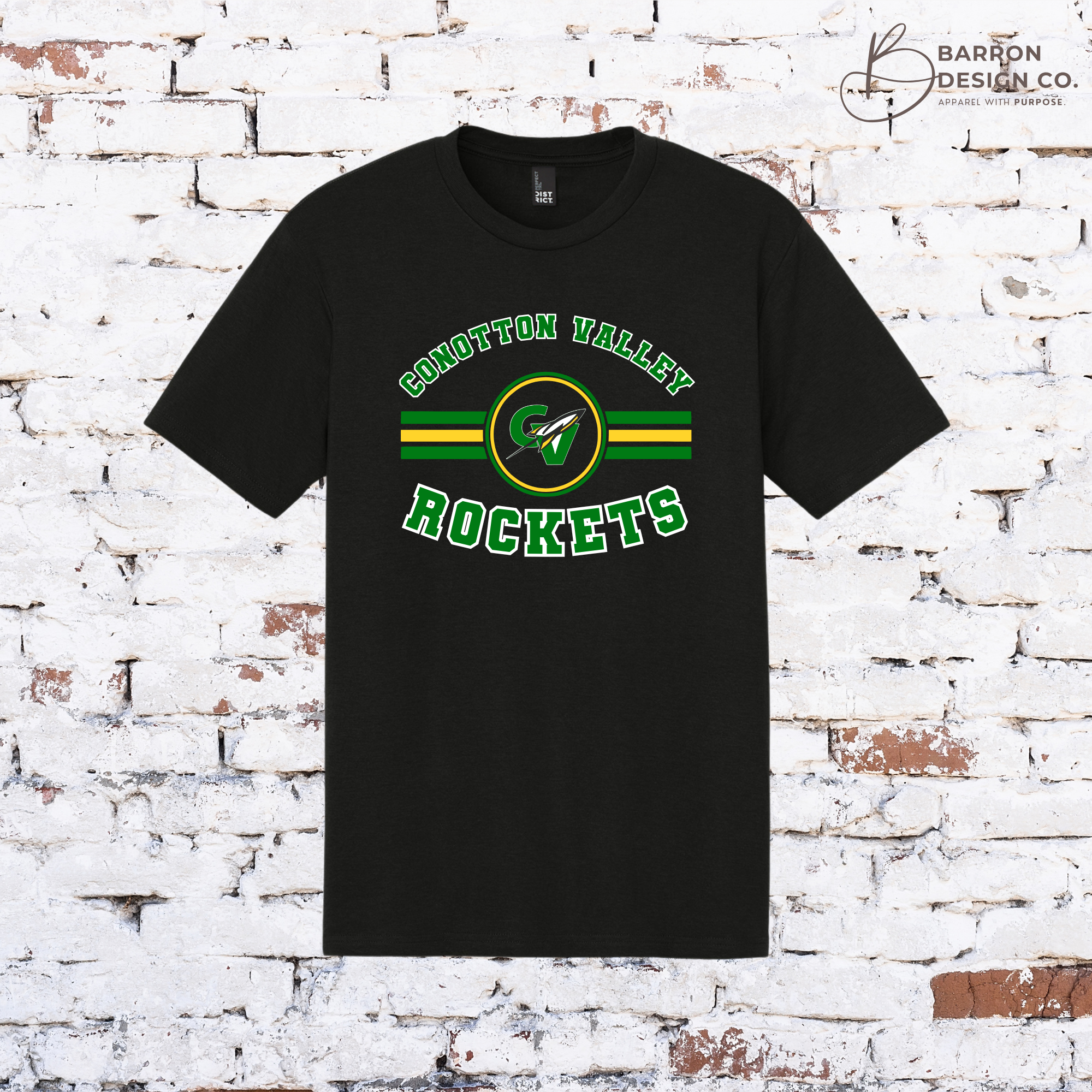 Rockets Circle Mascot Tee