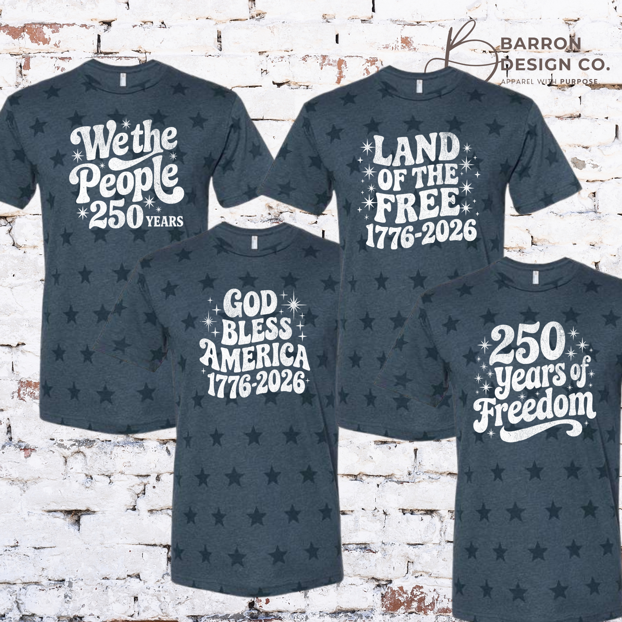 250 America Stars Tee