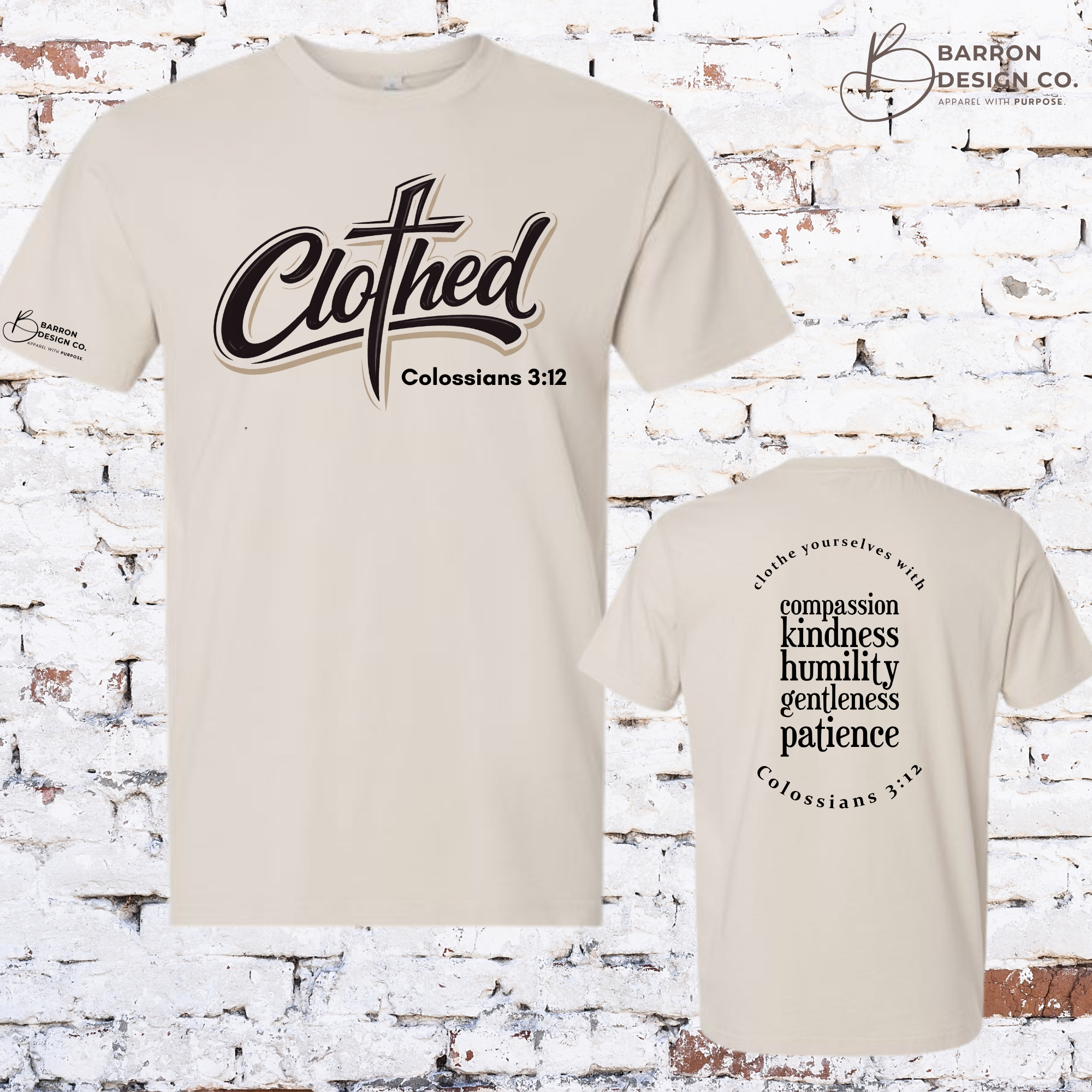 Clothed Pigment Ivory Tee