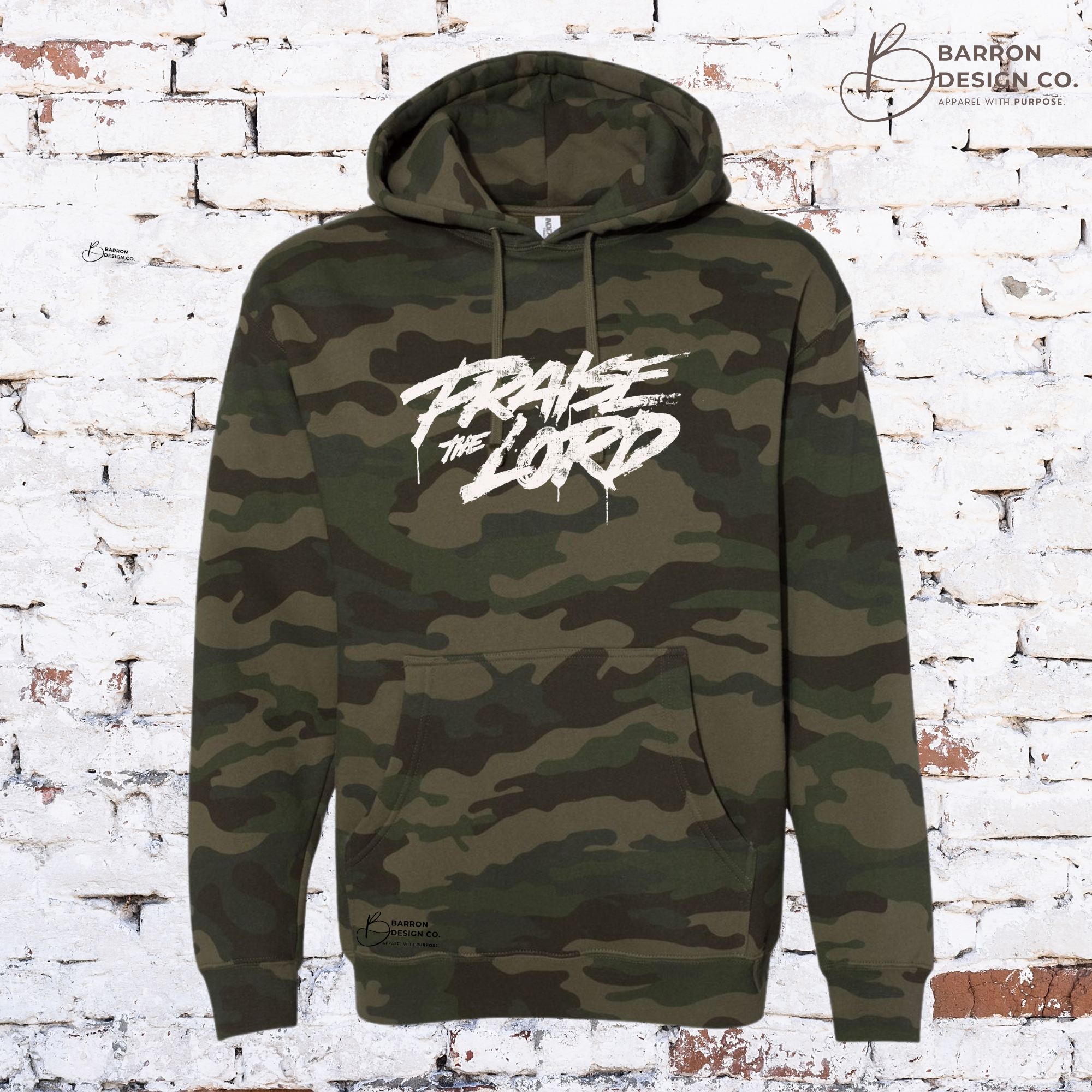 Praise the Lord Camo Hoodie