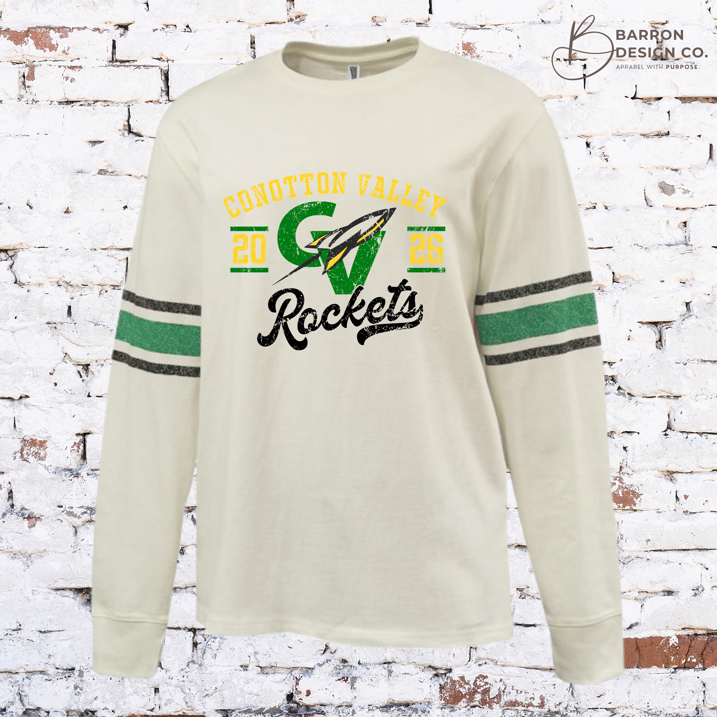 Conotton Valley Vintage Ringer Crew