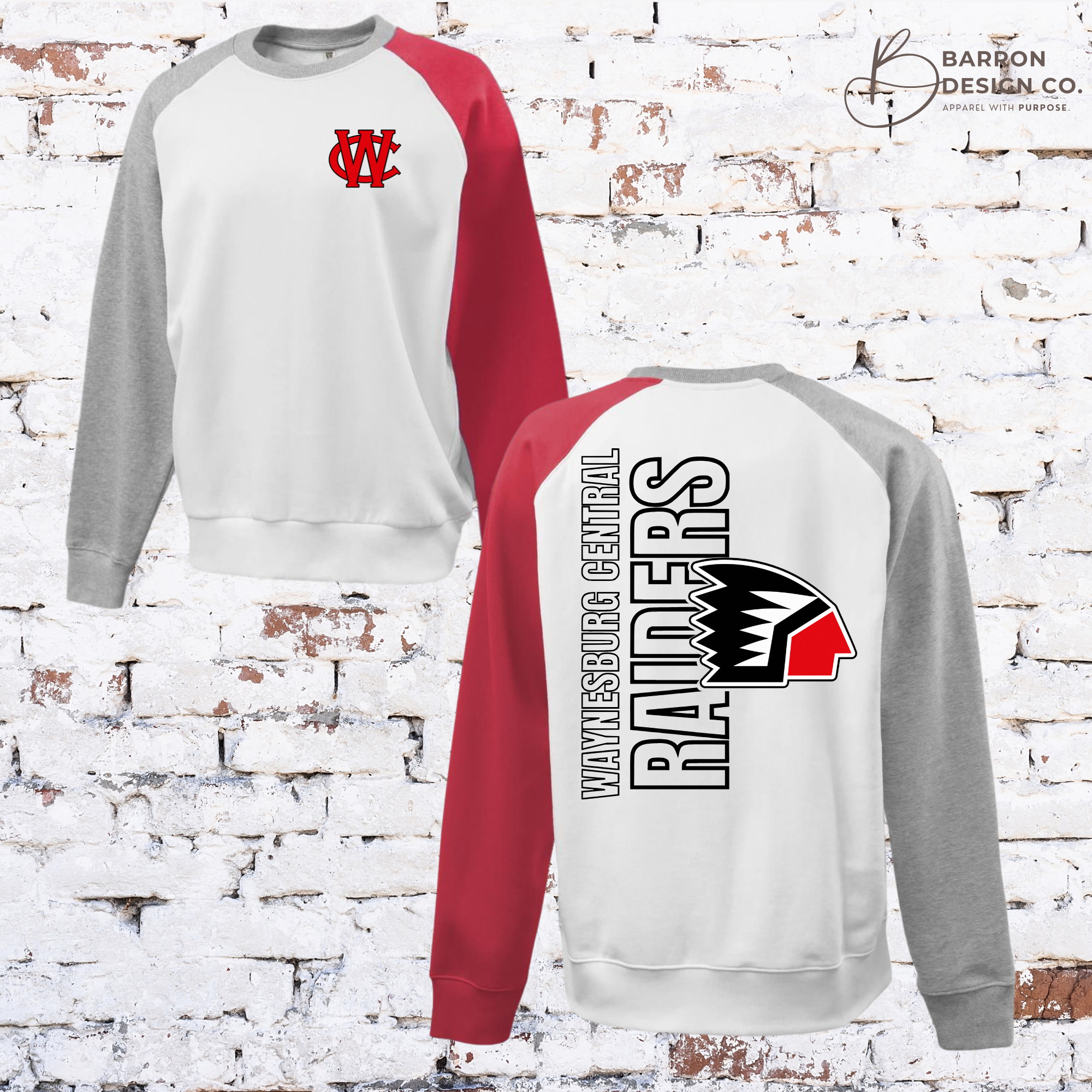 WC red colorblock crew.png