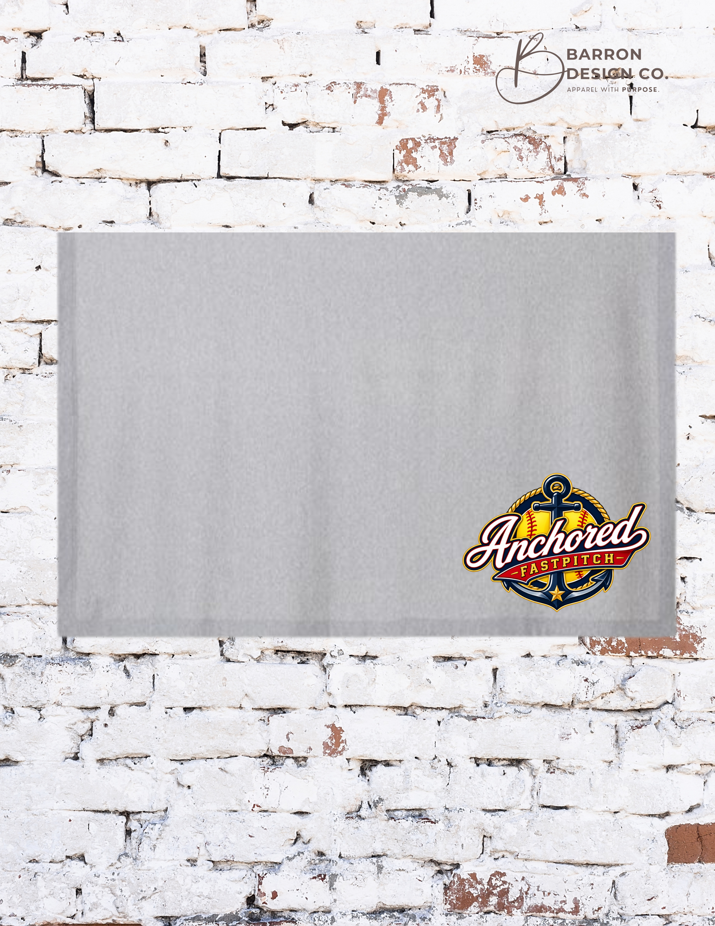 Anchored Softball Stadium Blanket