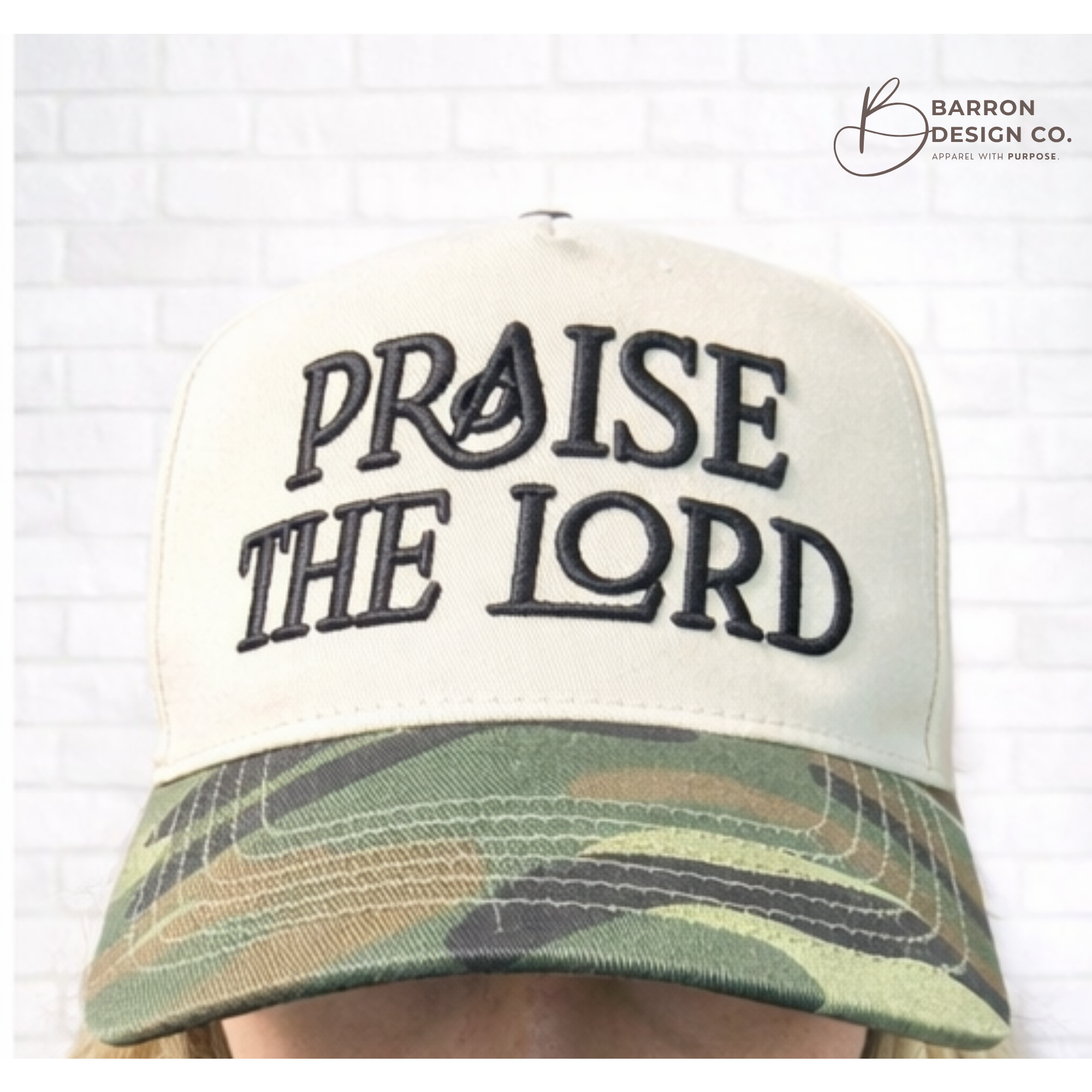 Prasie the Lord Forest Camo Snapback Cap