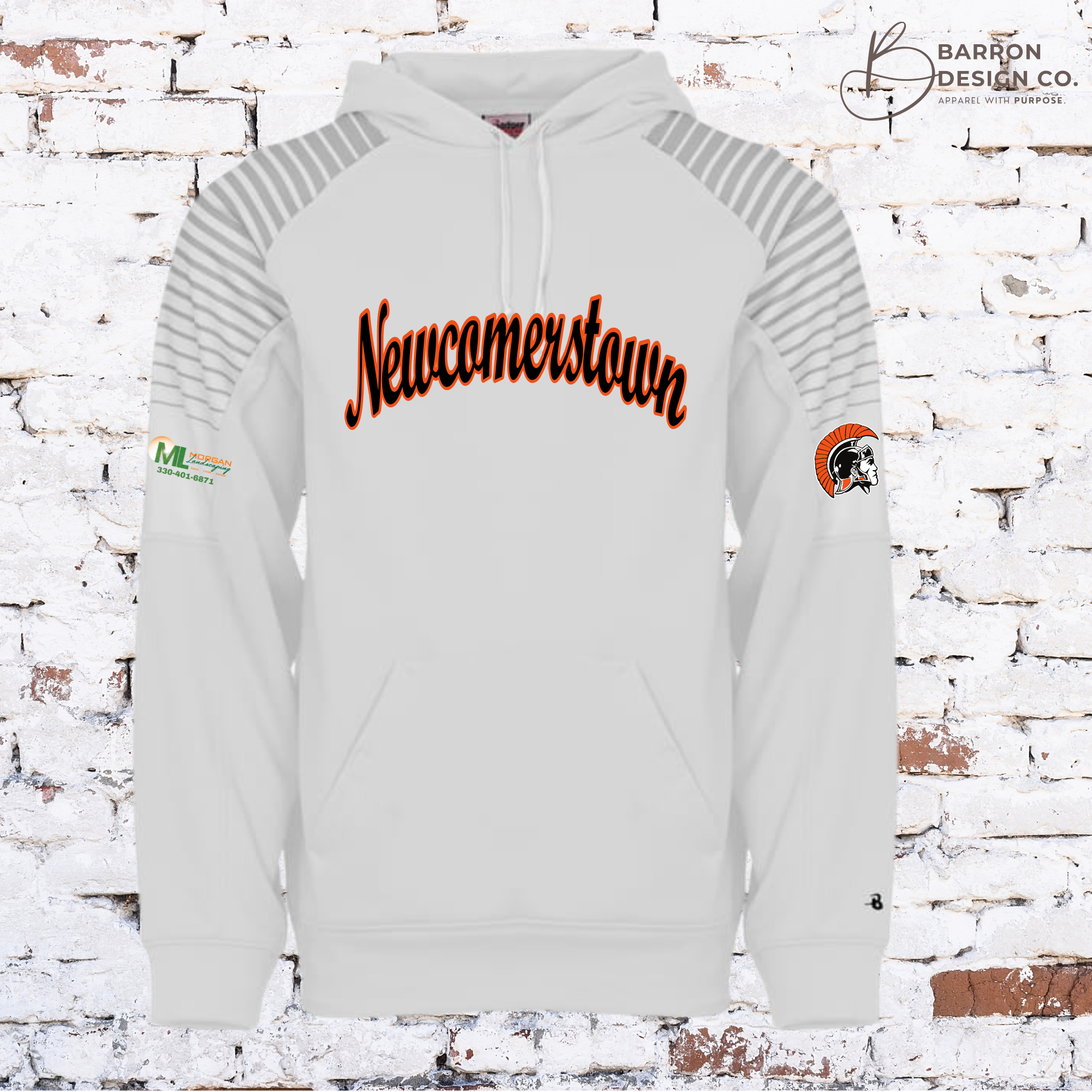 Newcomerstown 12U Softball Team Hoodie- Morgan Landscaping