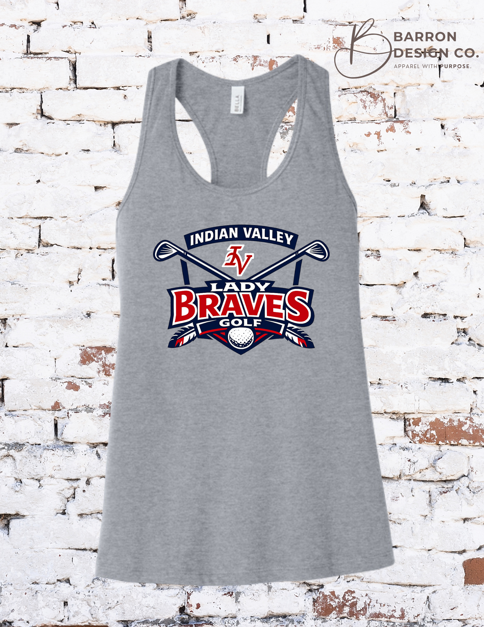 IV Lady Braves Golf Tank