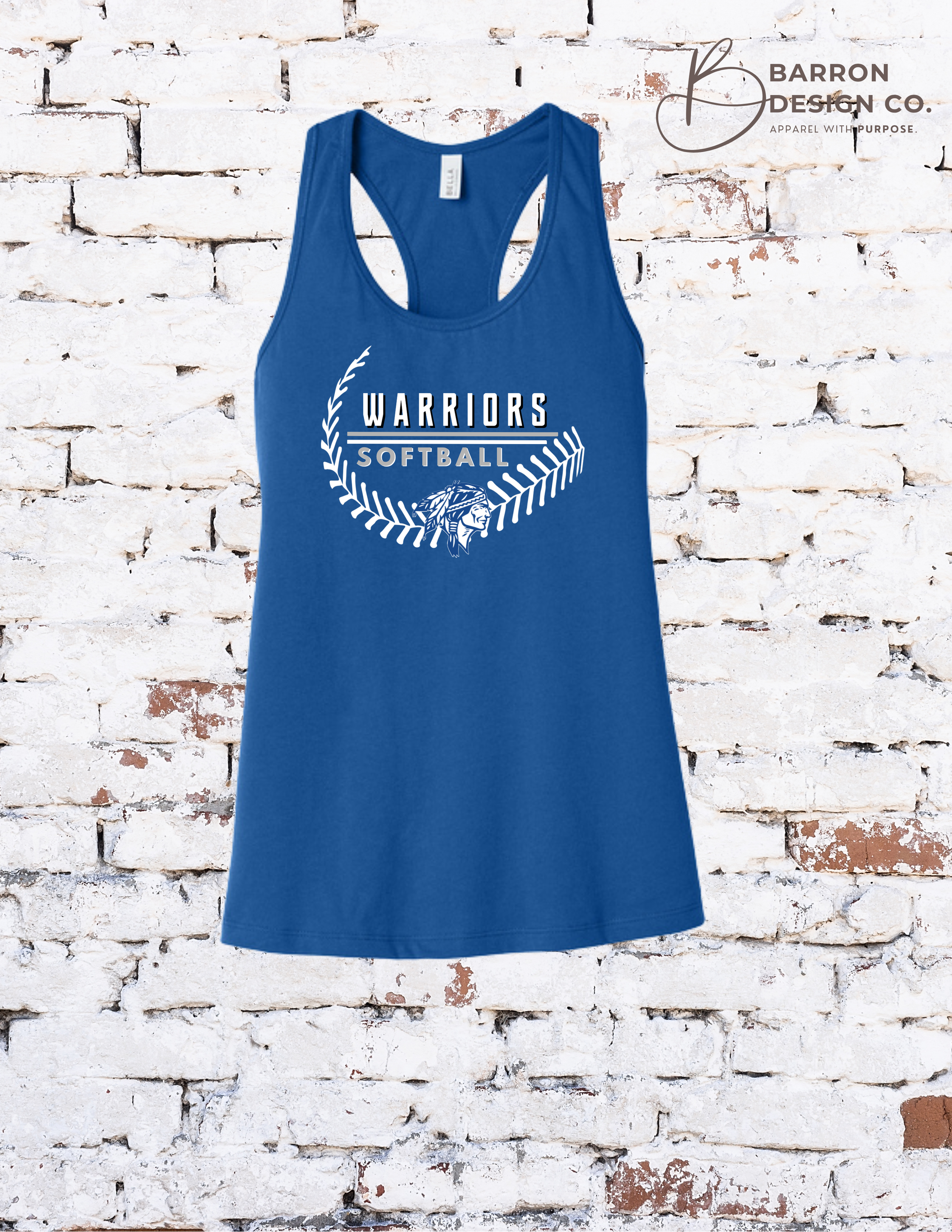 warriors softball-royal BC tank.png