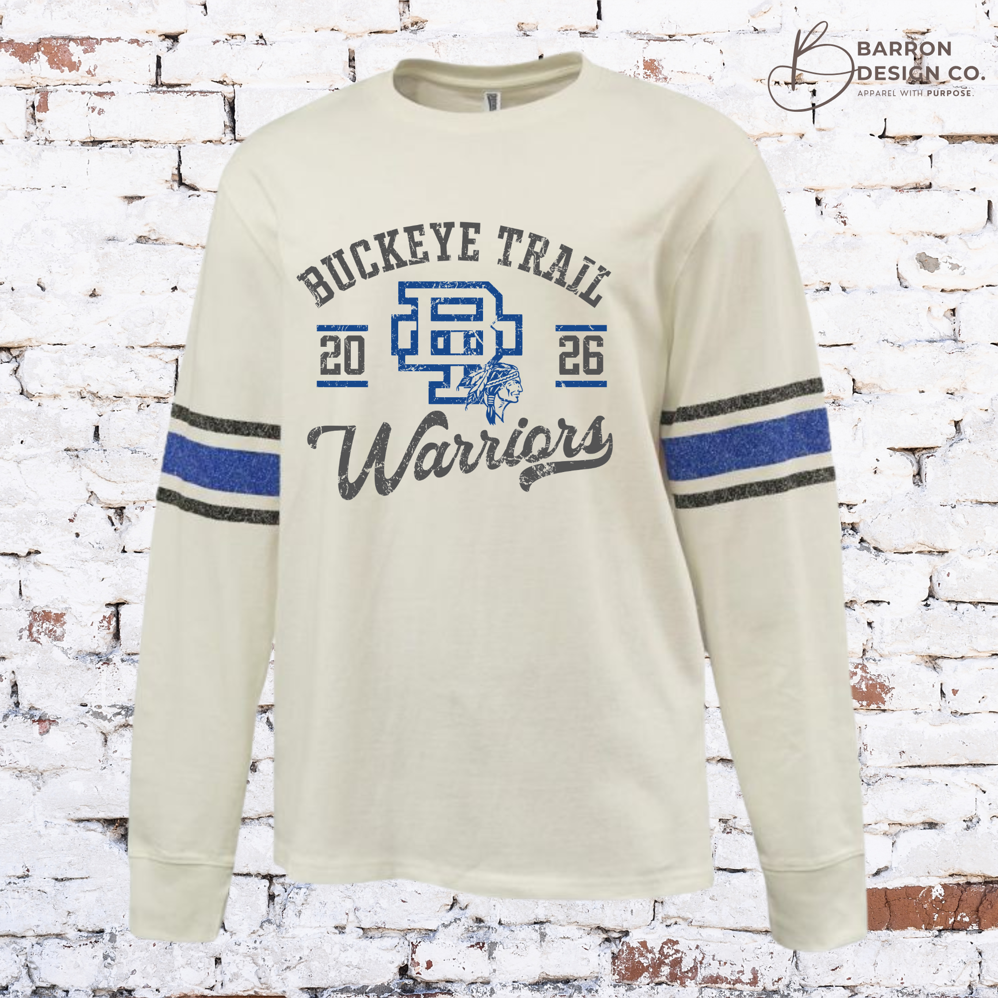 Buckeye Trail Vintage Ringer Crew
