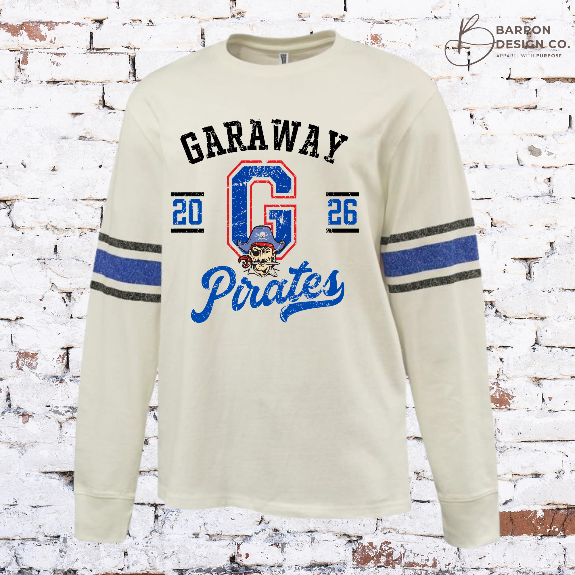 Garaway Vintage Ringer Crew