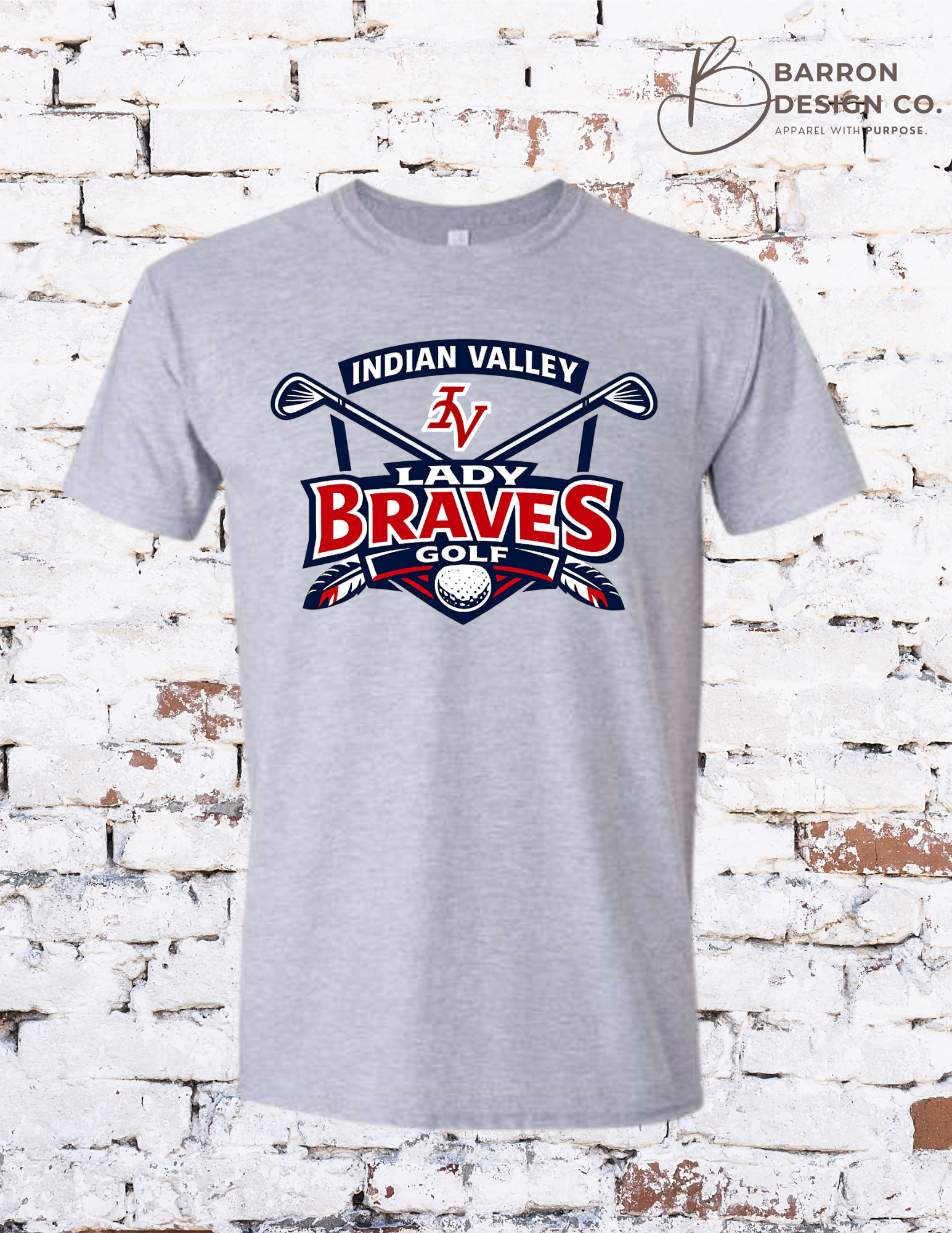 IV Lady Braves Golf Tee