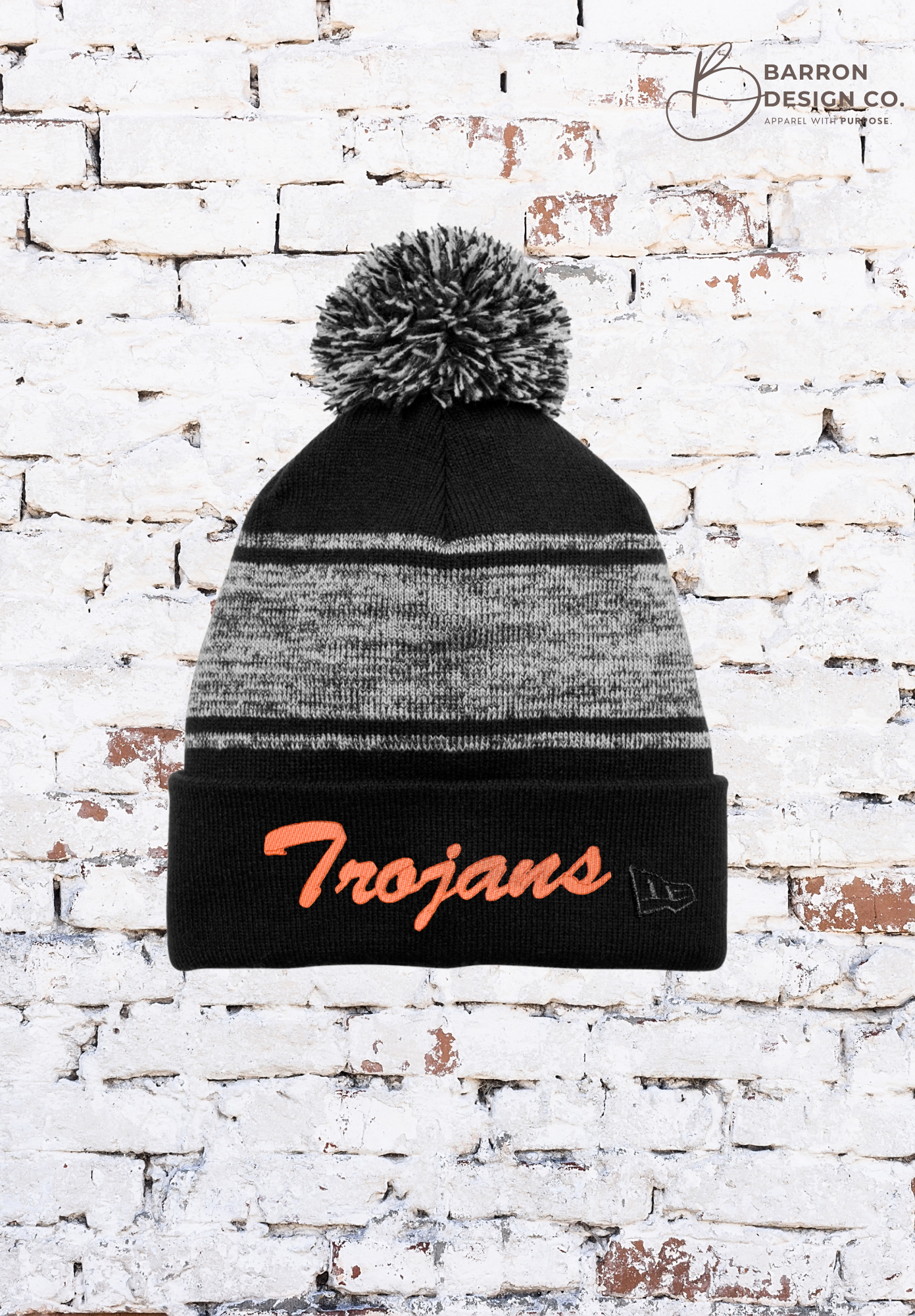 Script Trojans Chill Pompom Beanie