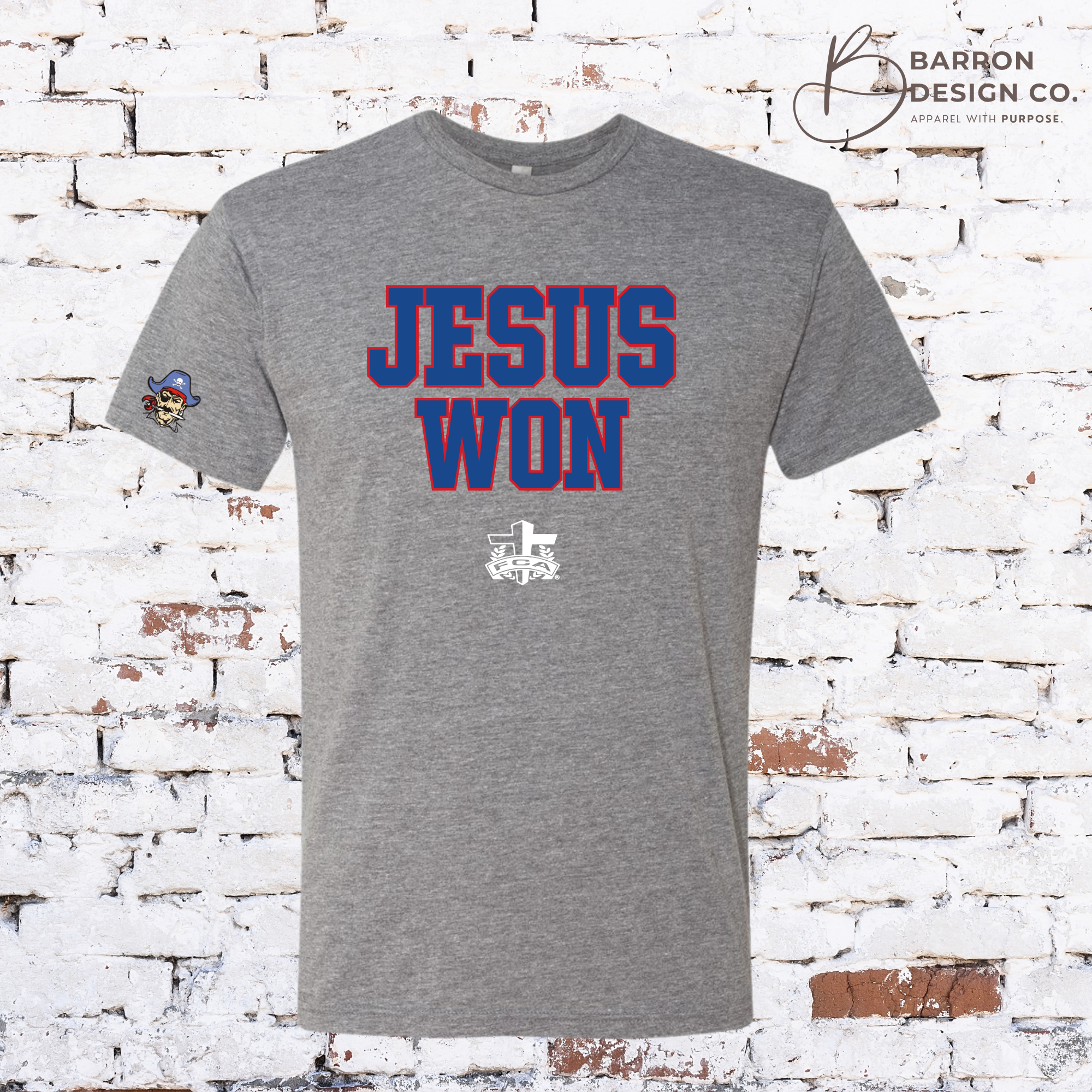 FCA Jesus Won Garaway Shirts