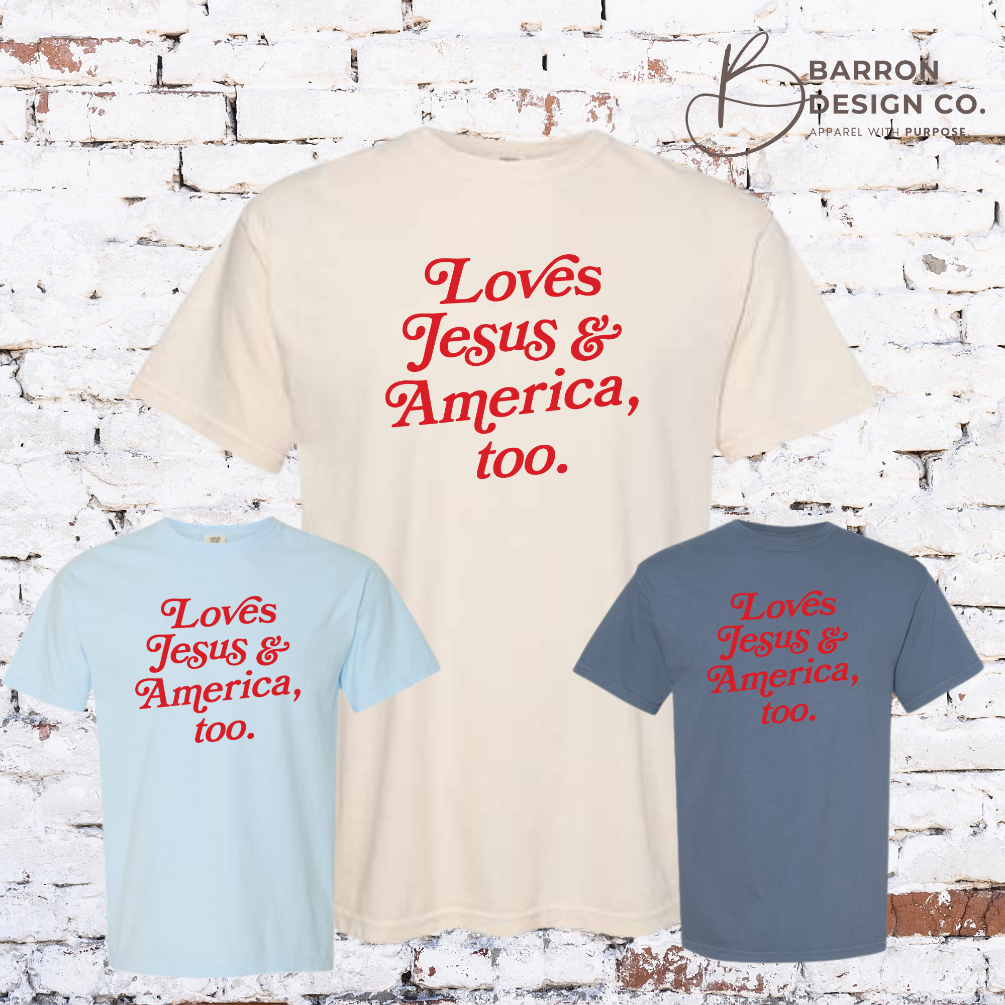 Loves Jesus & America Too