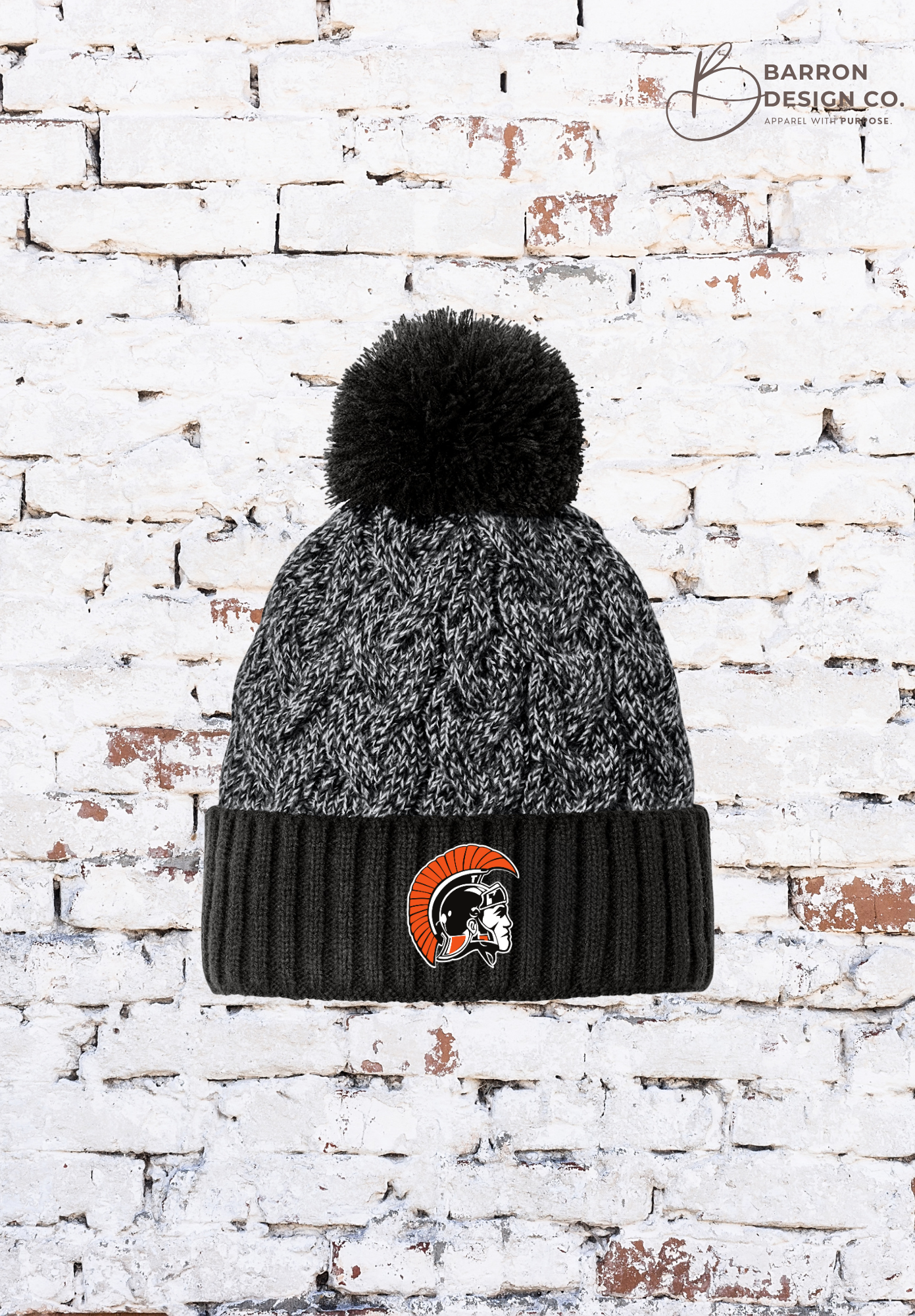 Trojans Halftime Pompom Beanie