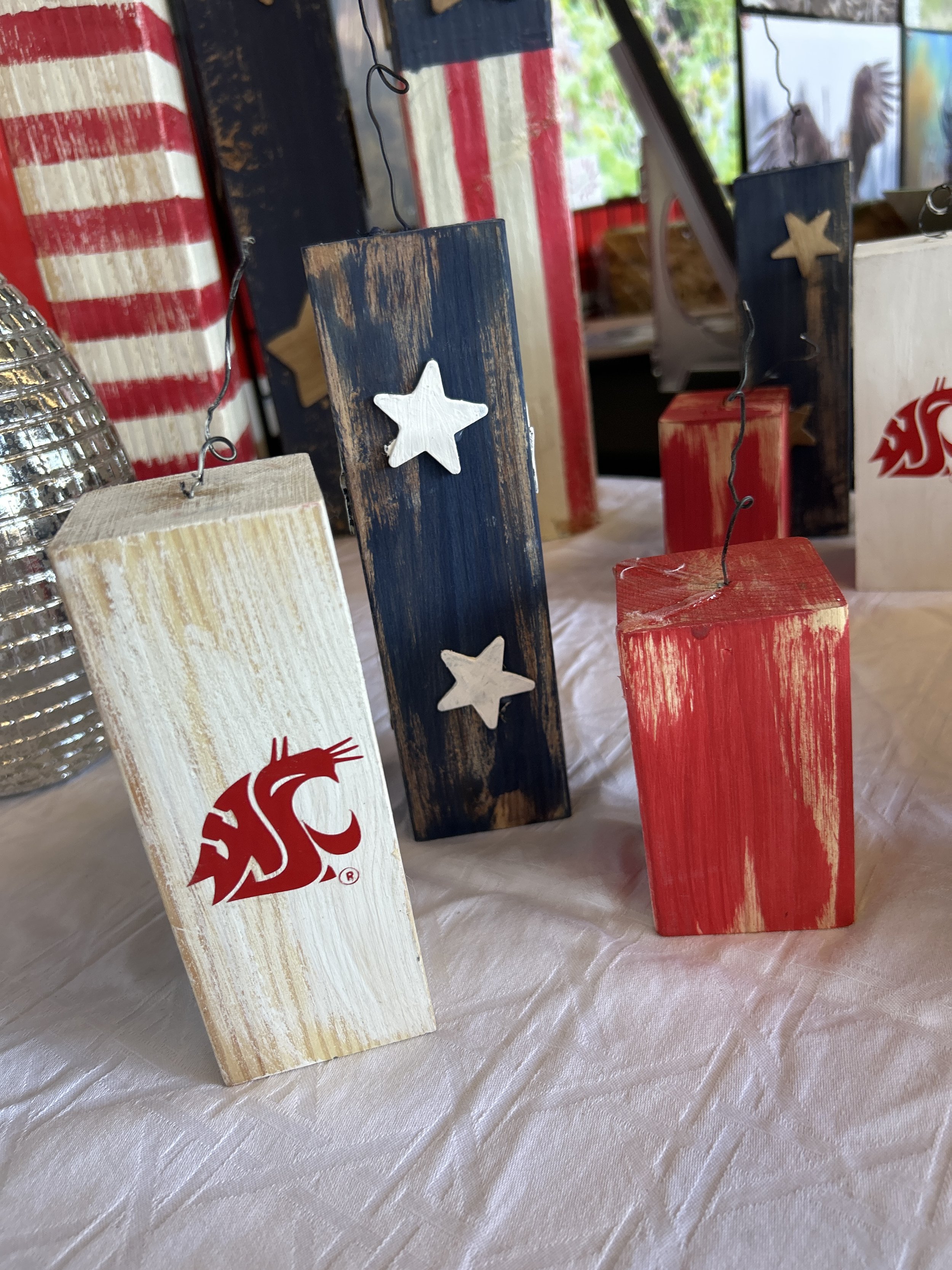 4th of July wooden set