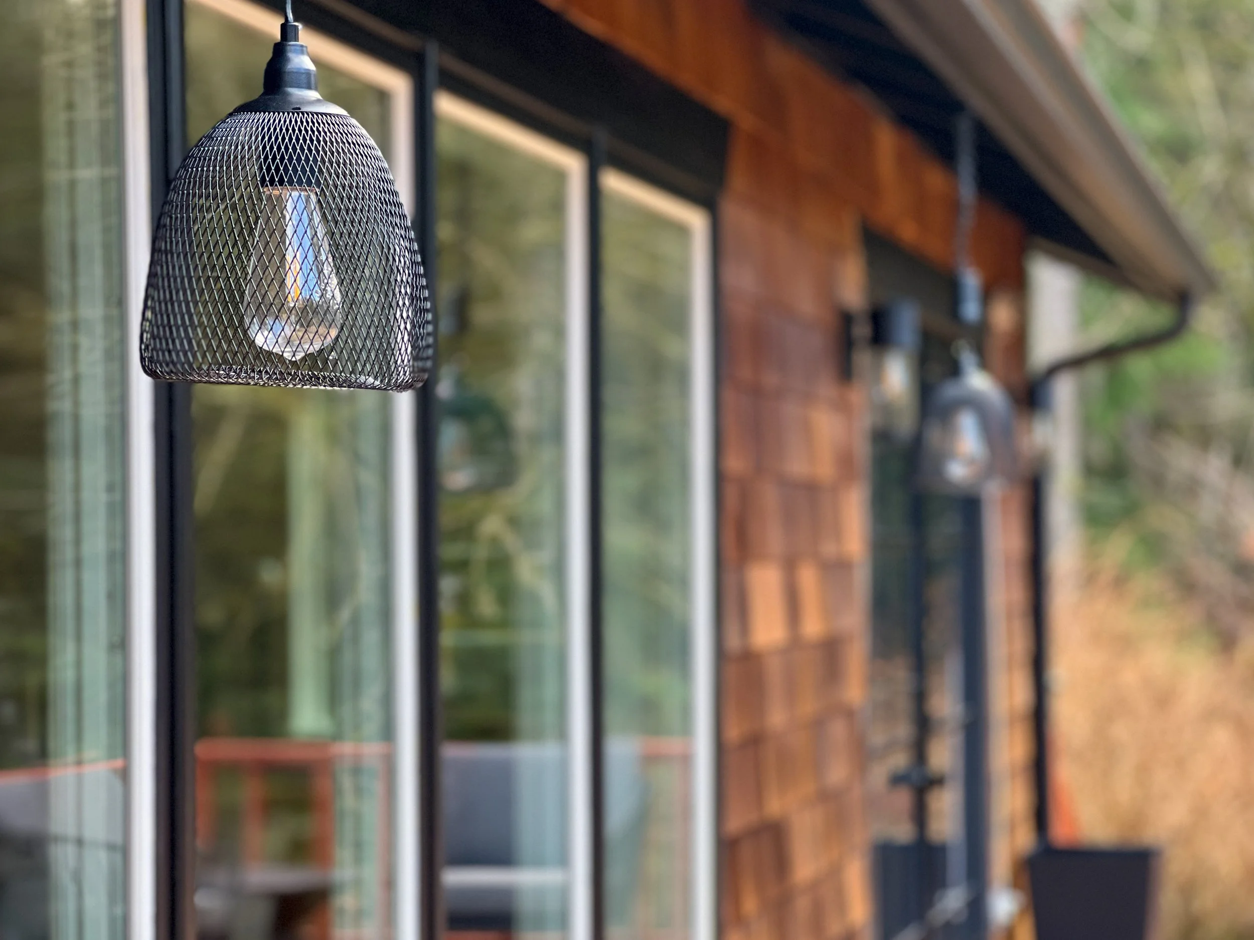 black exterior lighting