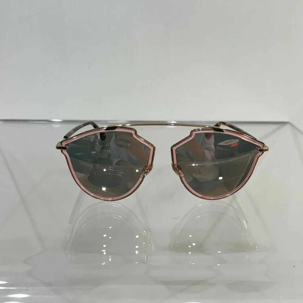 Dior So Real Pink/Rose Gold/Tortoise Sunglasses Christian Dior So Real SoReal Reflective Sunglasses Rose  main image 4