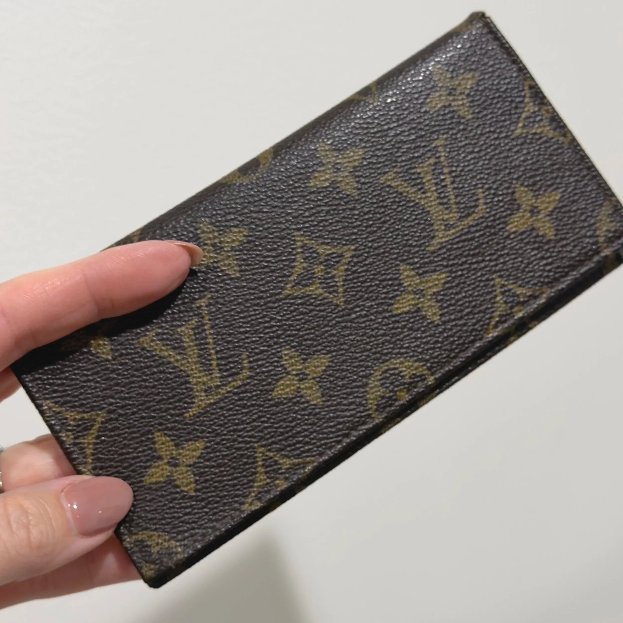 LOUIS VUITTON - Vintage Checkbook, Monogram