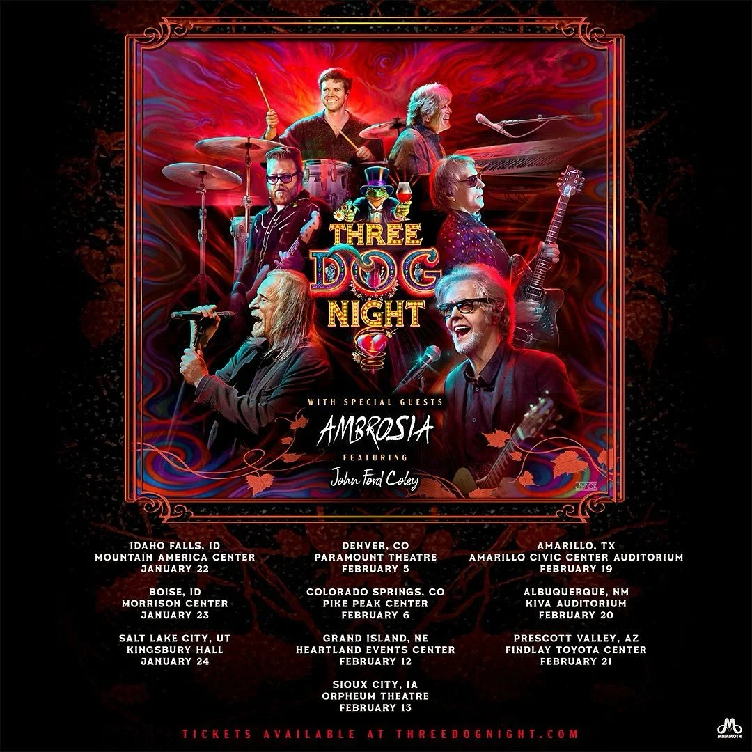 A Night of Classic Rock with Three Dog Night and Ambrosia