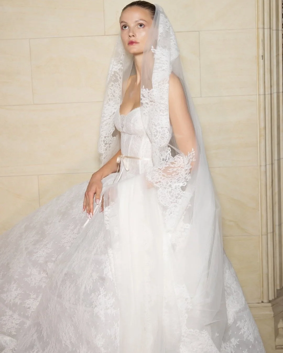 Airy fabrics drift effortlessly in motion, discover the breathtaking Monique Lhuillier Fall 2026 Collection only at our Bridal Trunk Show, May 22nd &amp; 23rd only. 
Book your private appointment today.