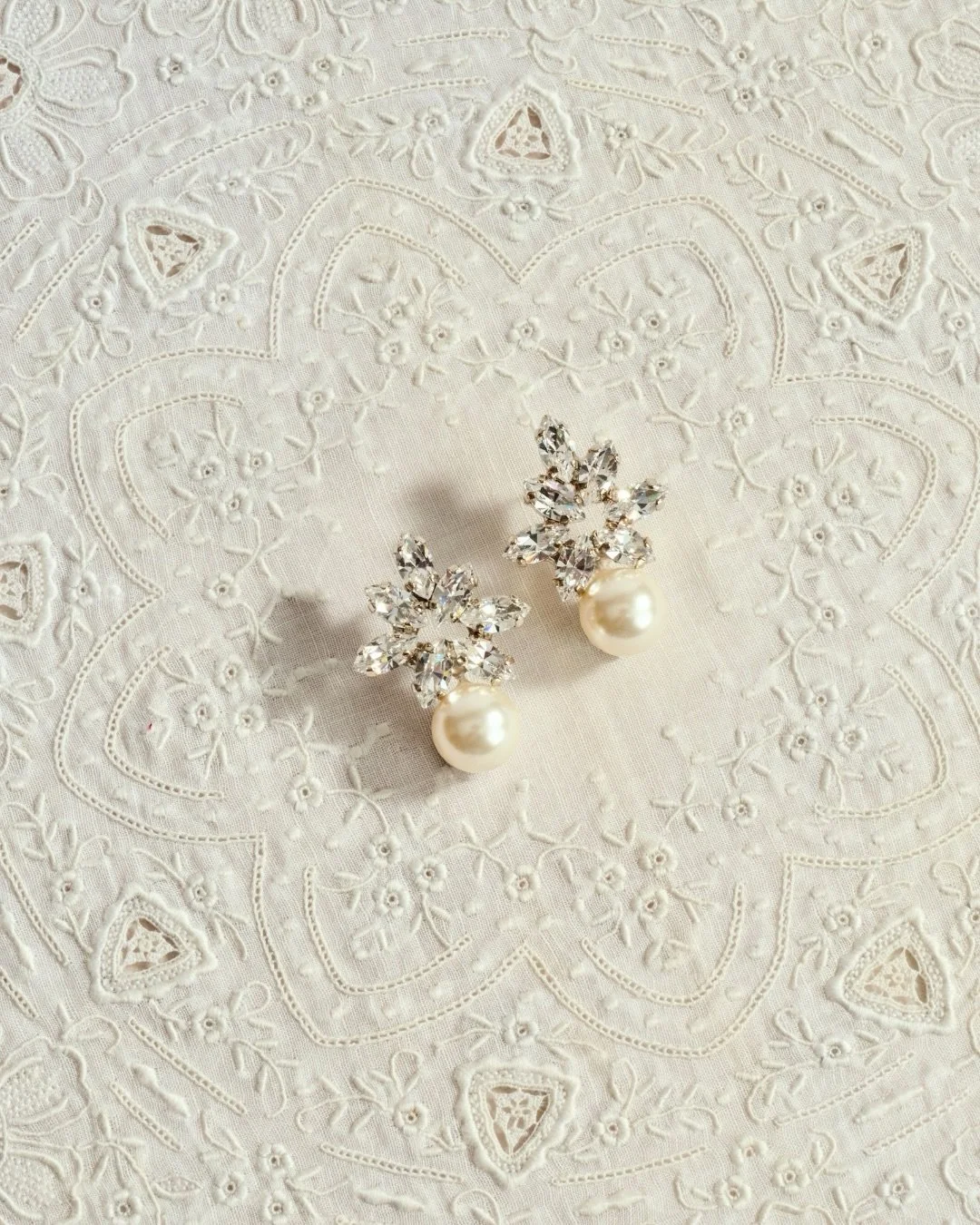 Designed to stand the test of time, the beautiful Lize Earrings by Jennifer Behr are the perfect compliment to your bridal look. 
Discover our hand curated range of bridal accessories in boutique and online at hrbridalaccessories.com.au