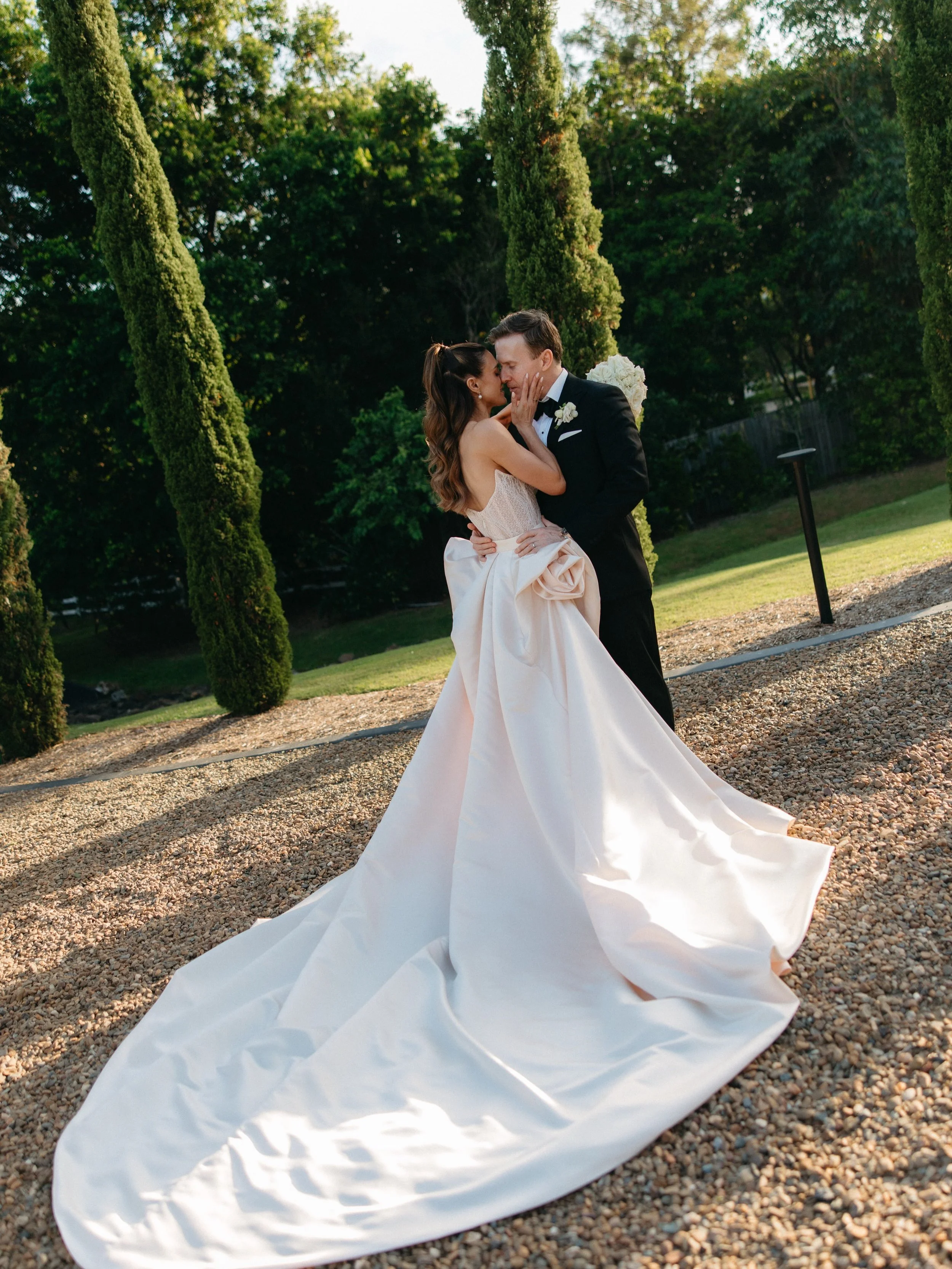 HR Real Bride Flor in a bespoke @galialahav creation. Read her feature on our website now &amp; discover Galia Lahav&rsquo;s Spring 2027 collections &amp; bespoke design opportunities at Helen Rodrigues Bridal from August 20-29.
