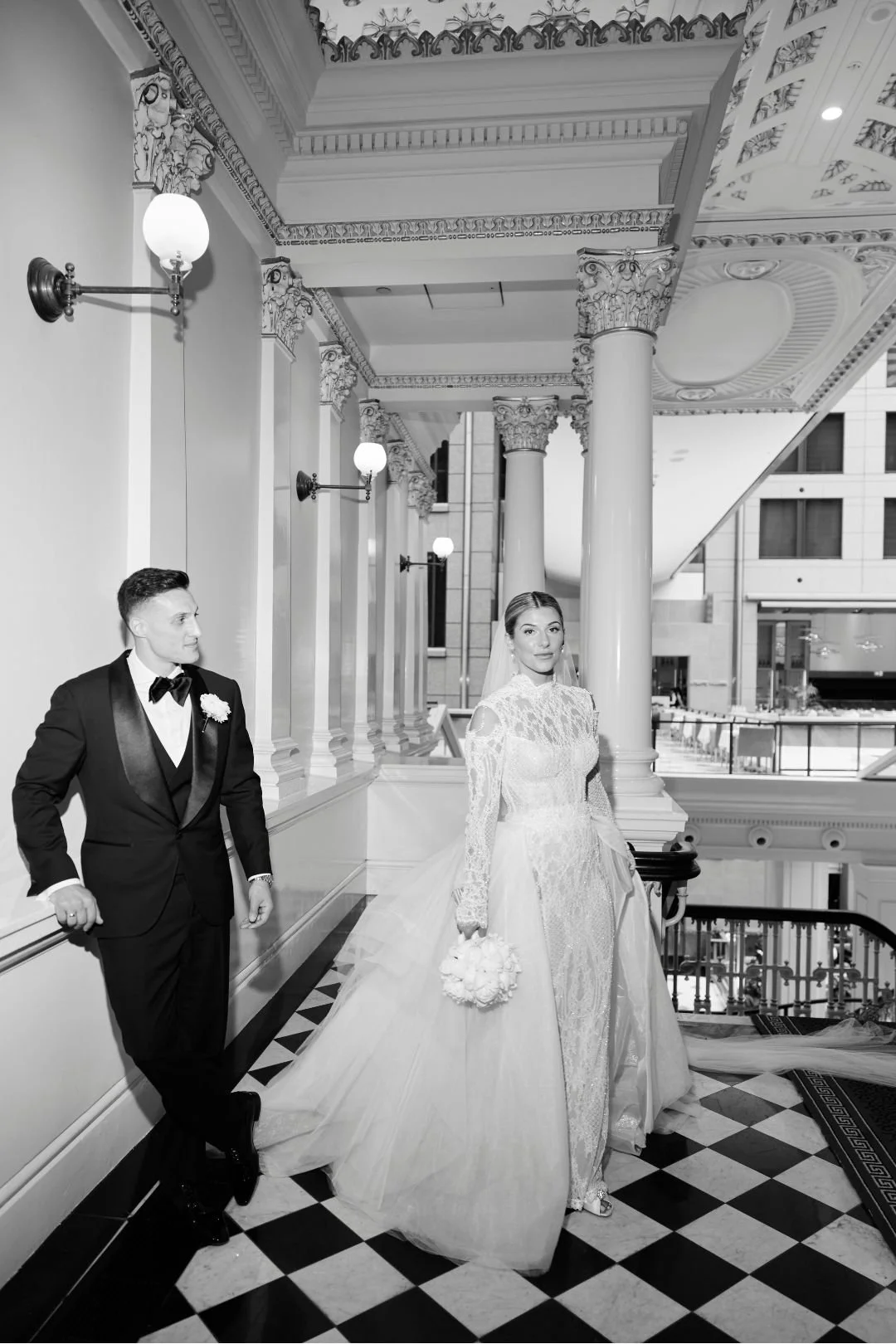 Real Bride Story: Simone wearing Galia Lahav Élysée