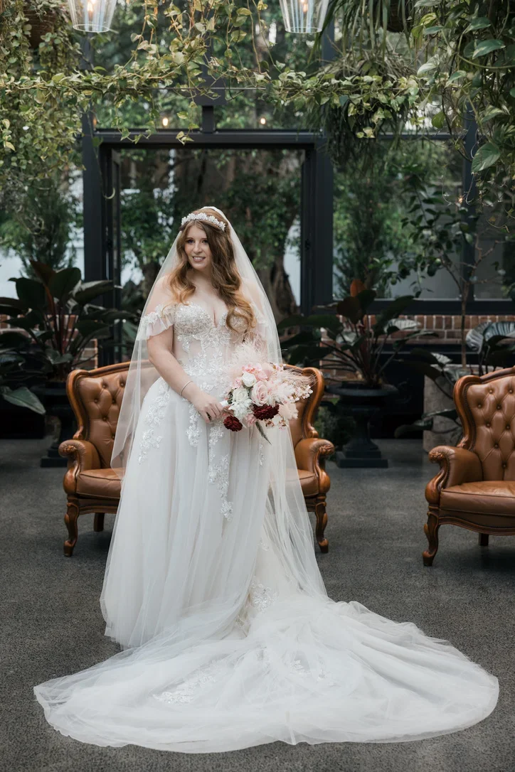 Jessica wearing Galia Lahav