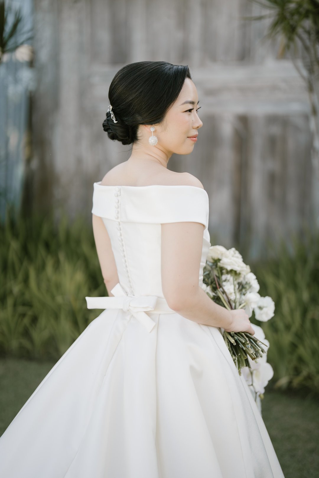 Novie wearing Elie Saab