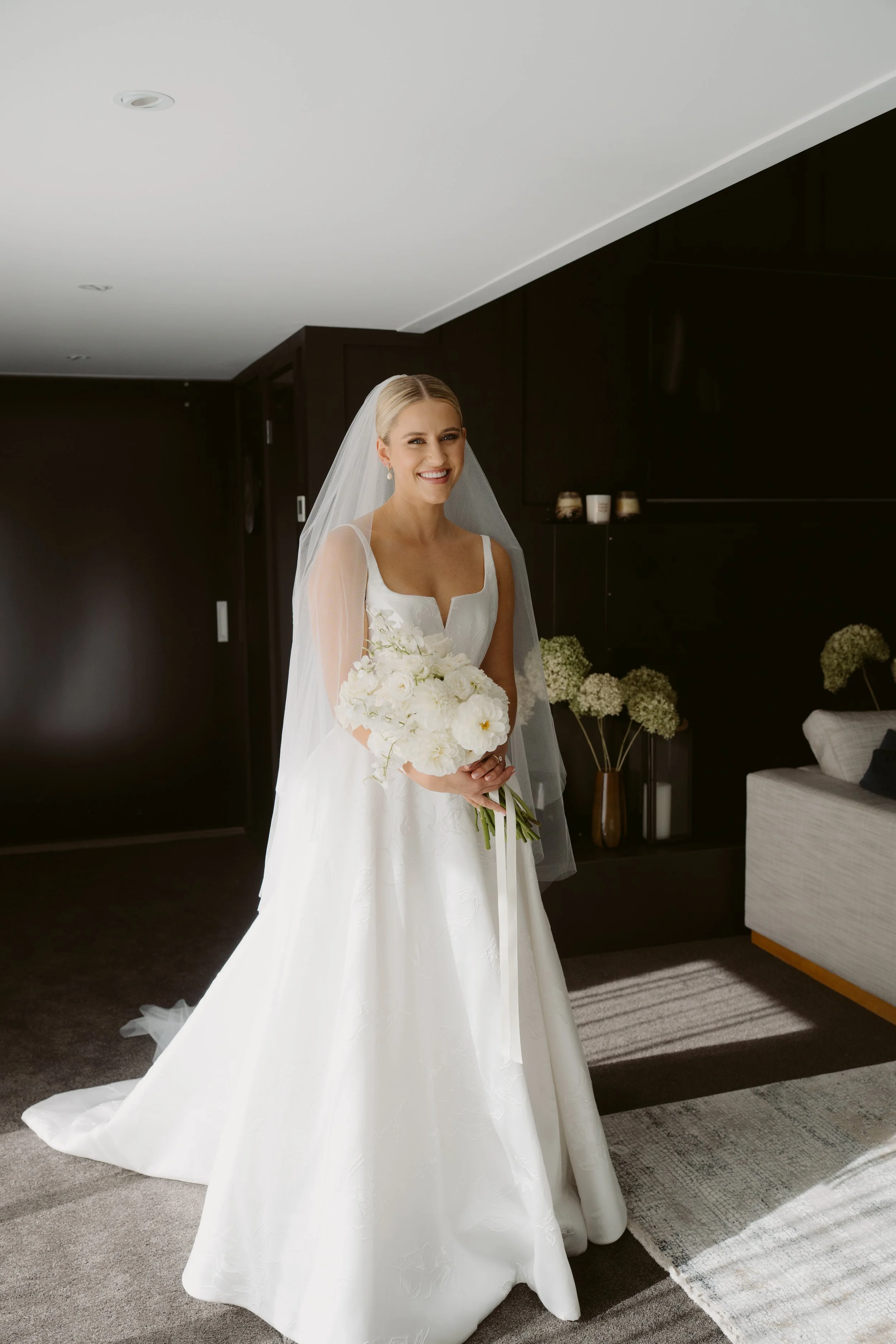 Lydia wearing Suzanne Neville