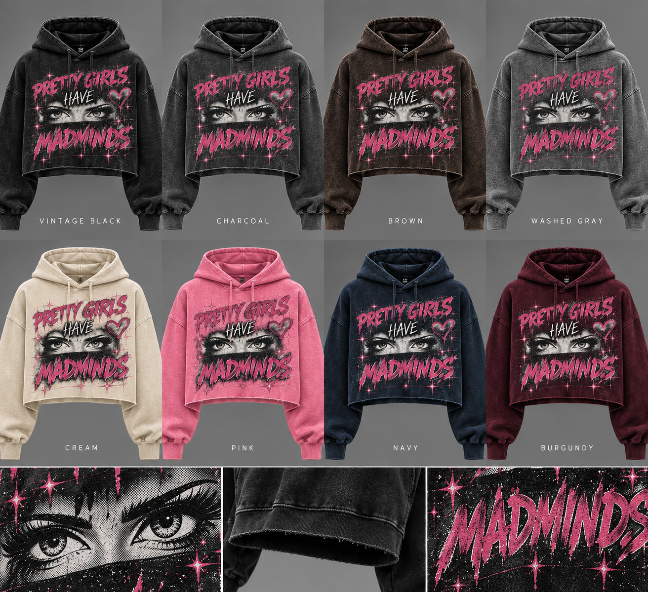 Pretty Girls Have Madminds Hoodie