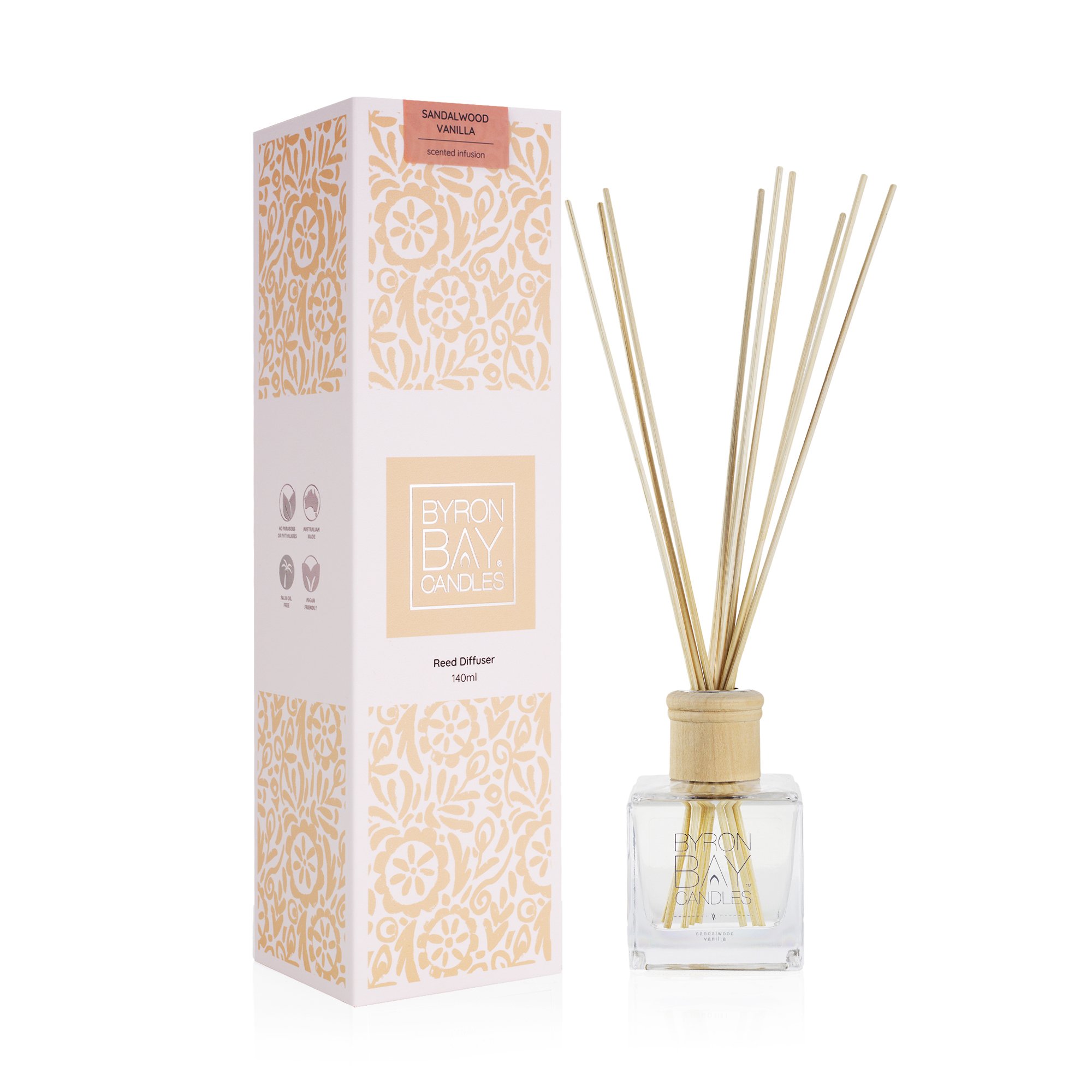 Sandalwood Vanilla Fragrant Reed Diffuser