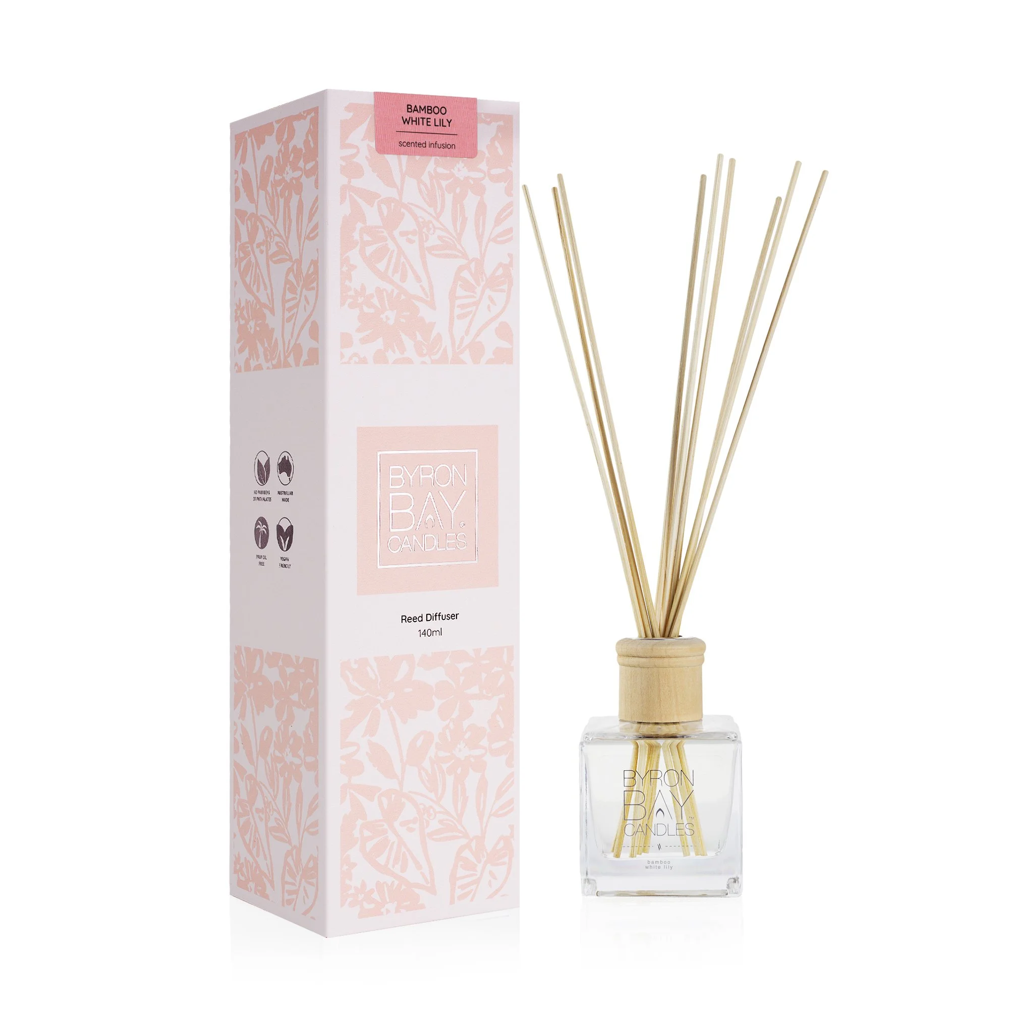Bamboo & White Lily Fragrant Reed Diffuser