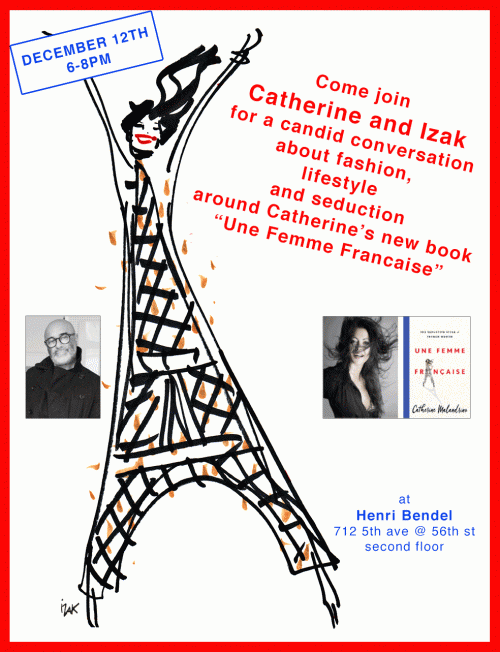 You’re Invited! A Conversation with Catherine Malandrino &amp; Izak Zenou
