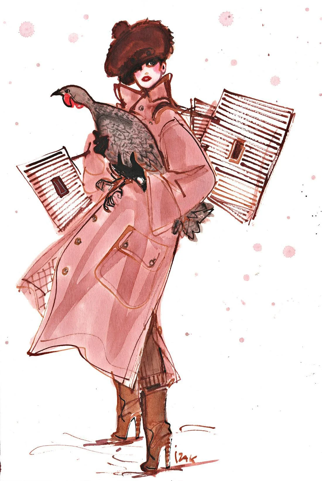 Izak Zenou Moves into the Henri Bendel Store — Artist in Residence