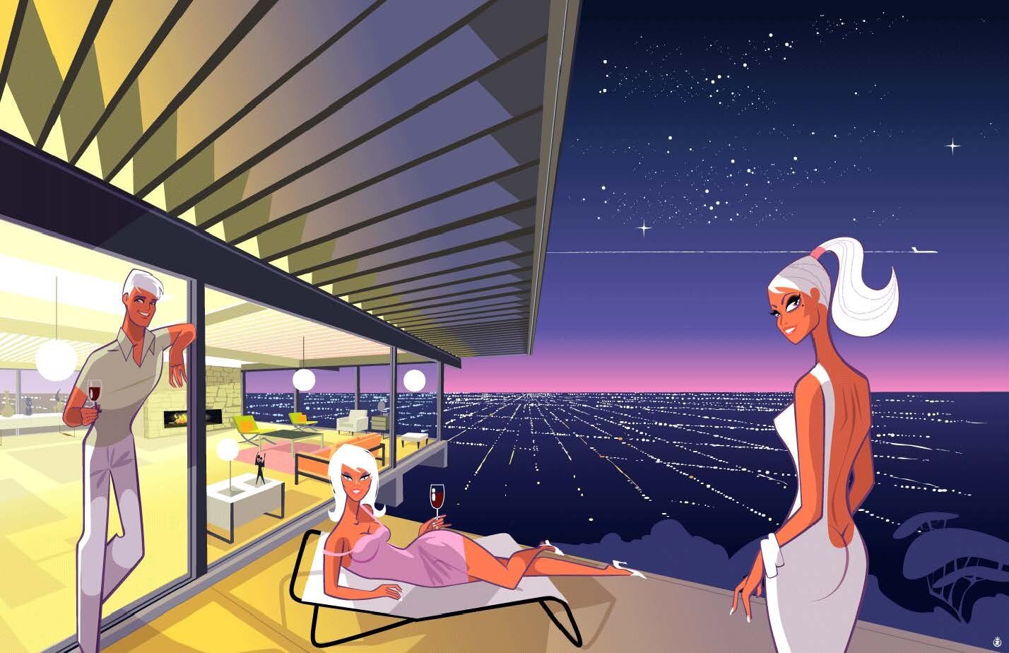 Nightlife on the Patio