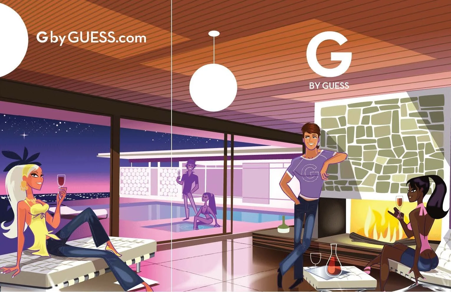 G by Guess Illustration