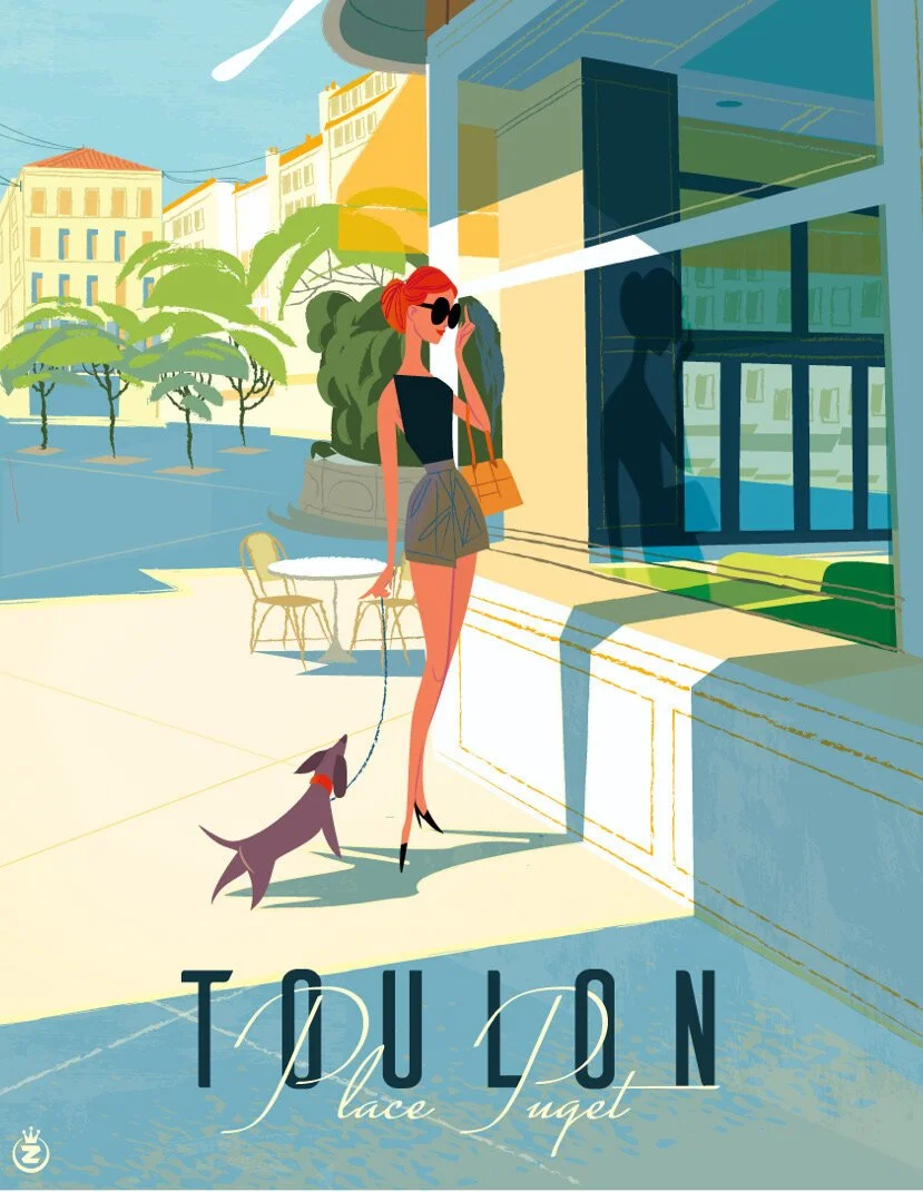 Place Puget in Toulon