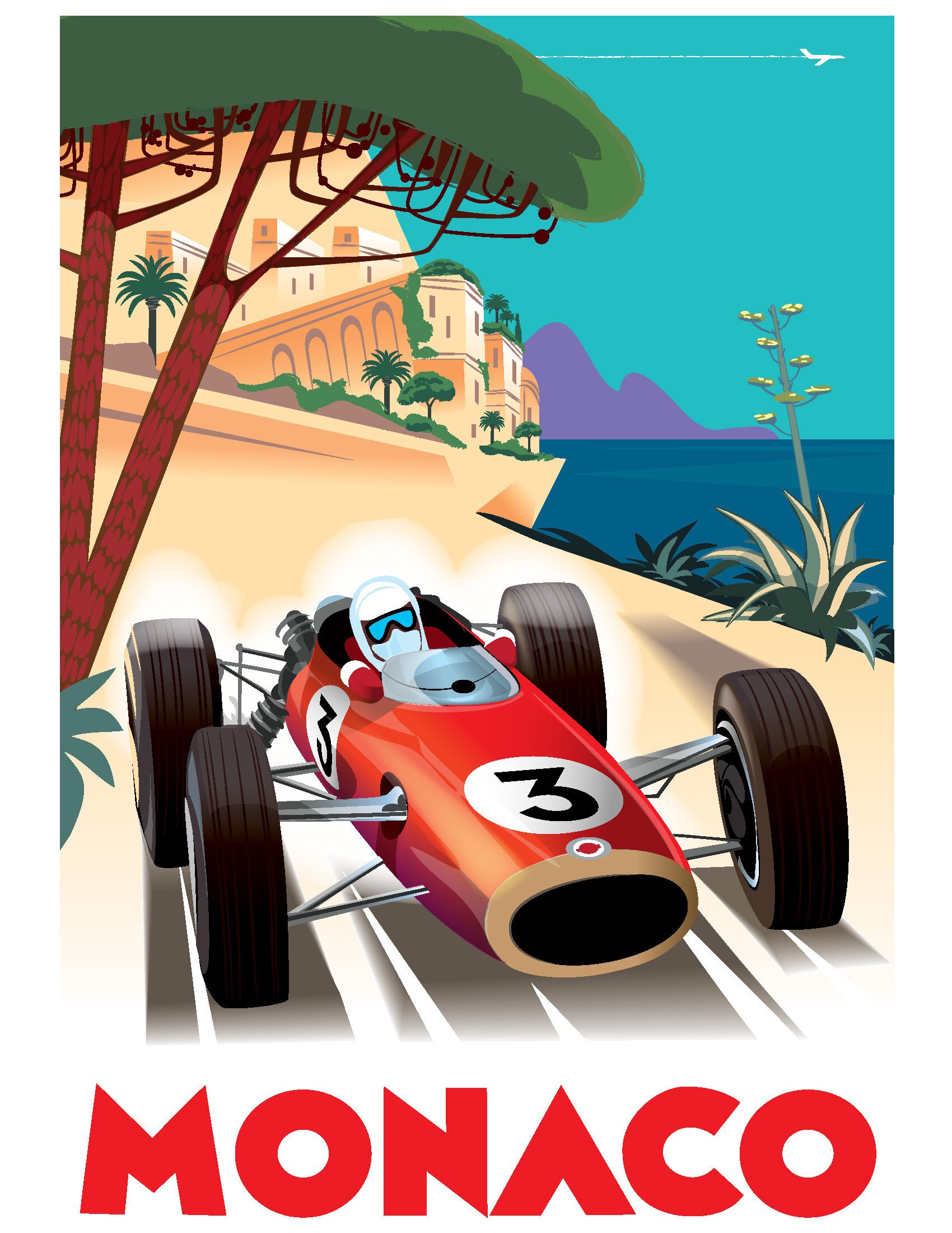 Racing in Monaco