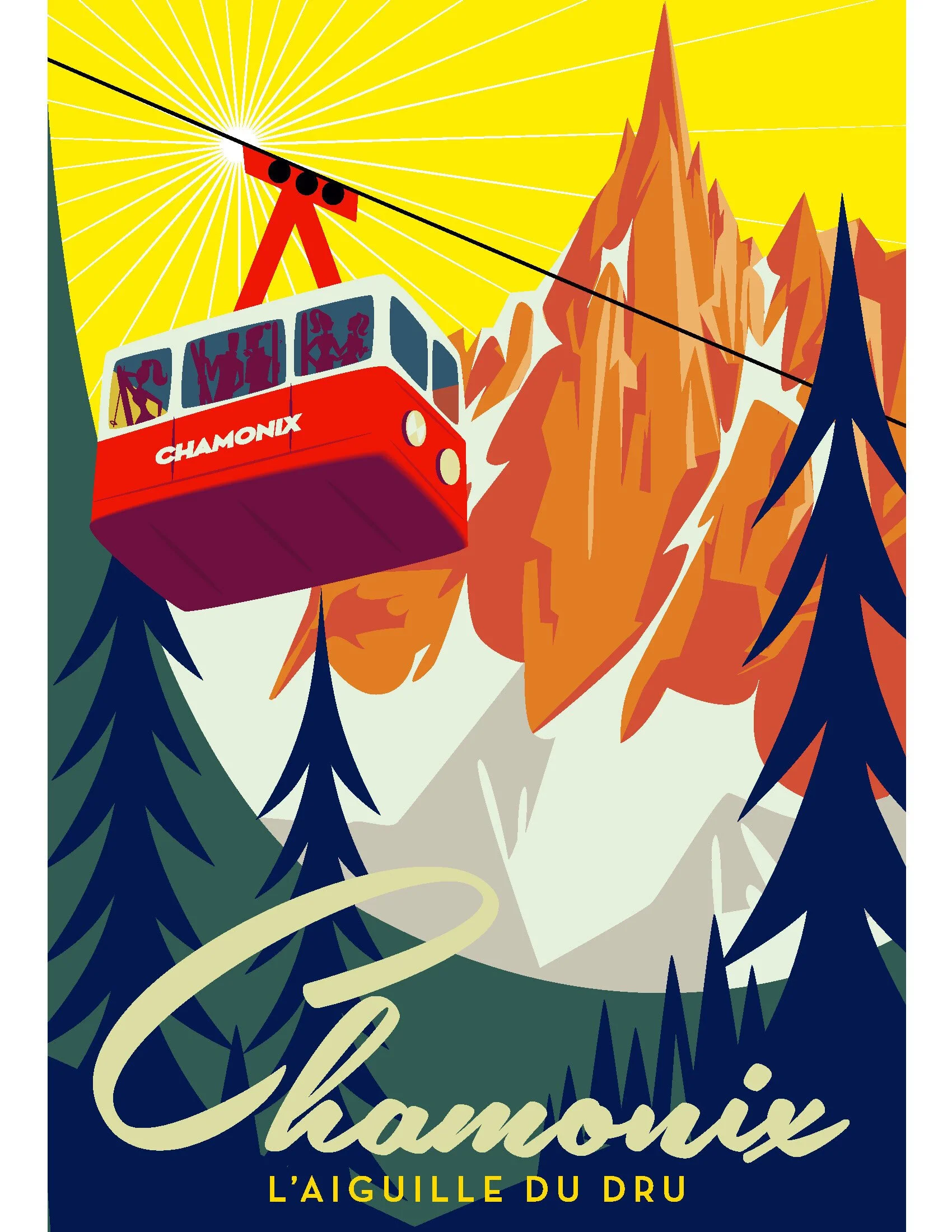 Mountains of Chamonix