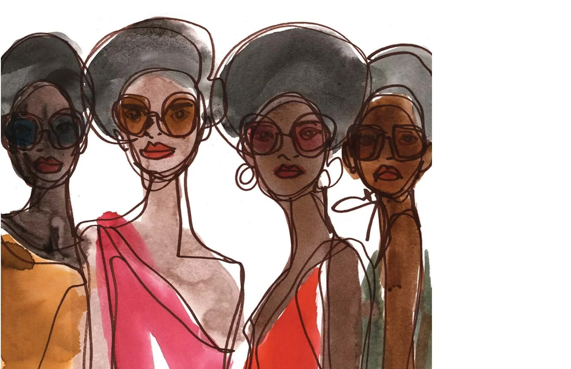 Izak Zenou Fashion and Beauty Illustration — Traffic NYC Creative