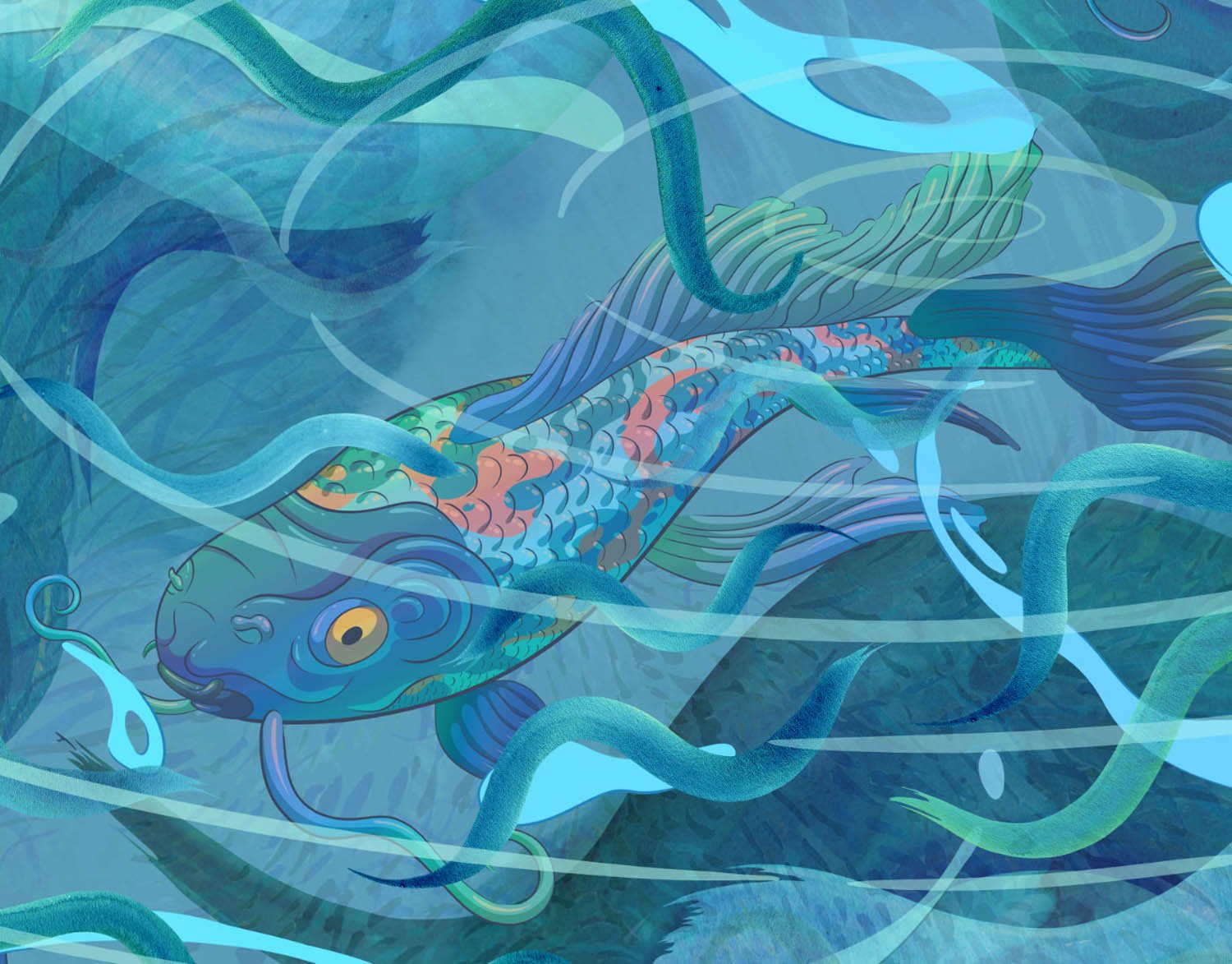 Sam_Wilde_Abstract_Underwater_Waves_And_Fish_Illustration.jpg