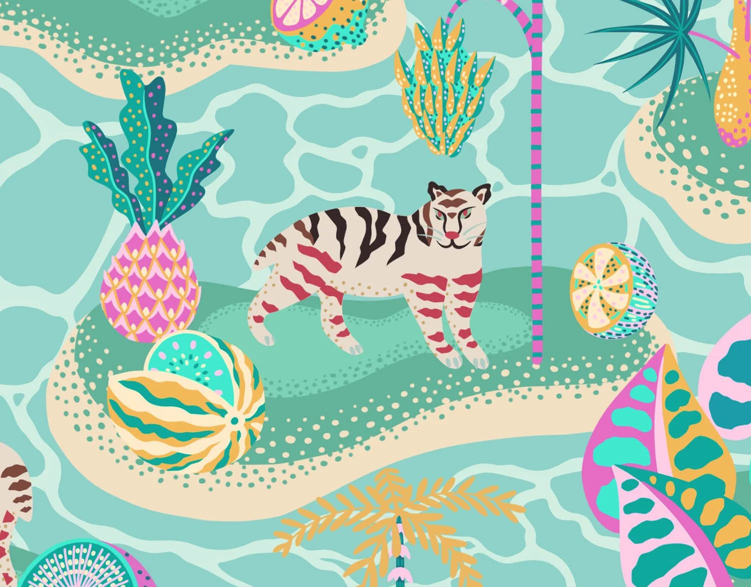 Sam_Wilde_Tropical_Jungle_Animals_And_Fruit_Pattern_Illustration.jpg
