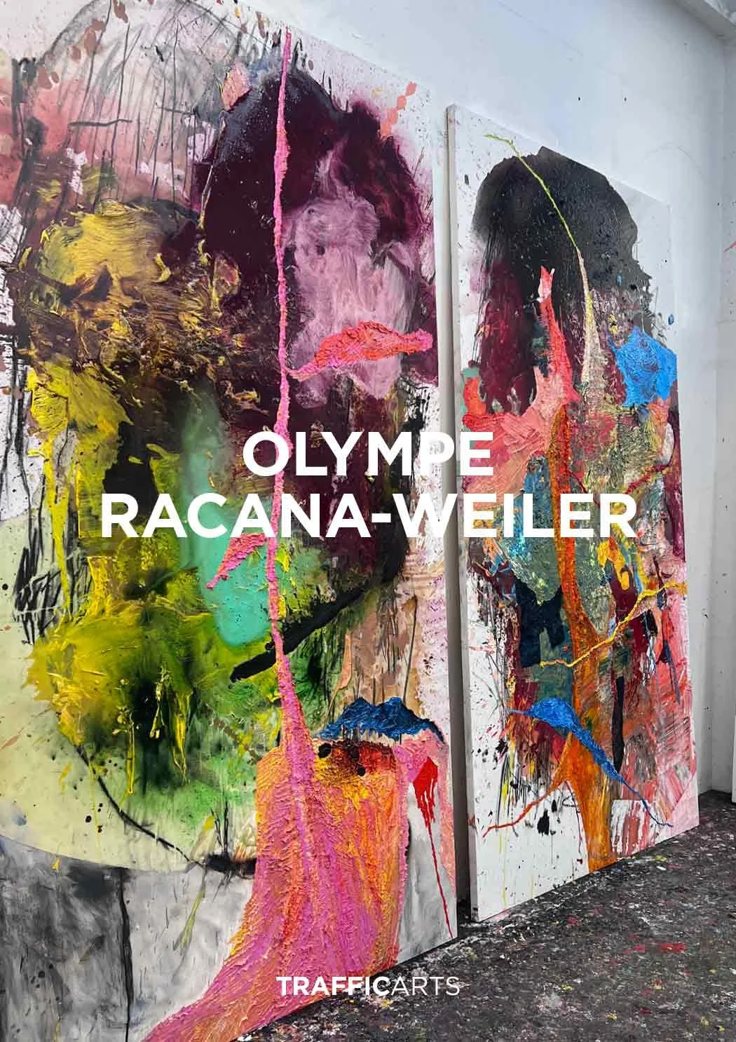 Contemporary French artist Olympe Racana Weiler has joined Traffic and TrafficArts for worldwide representation. Abstract Art, Female Artist, Color, Art